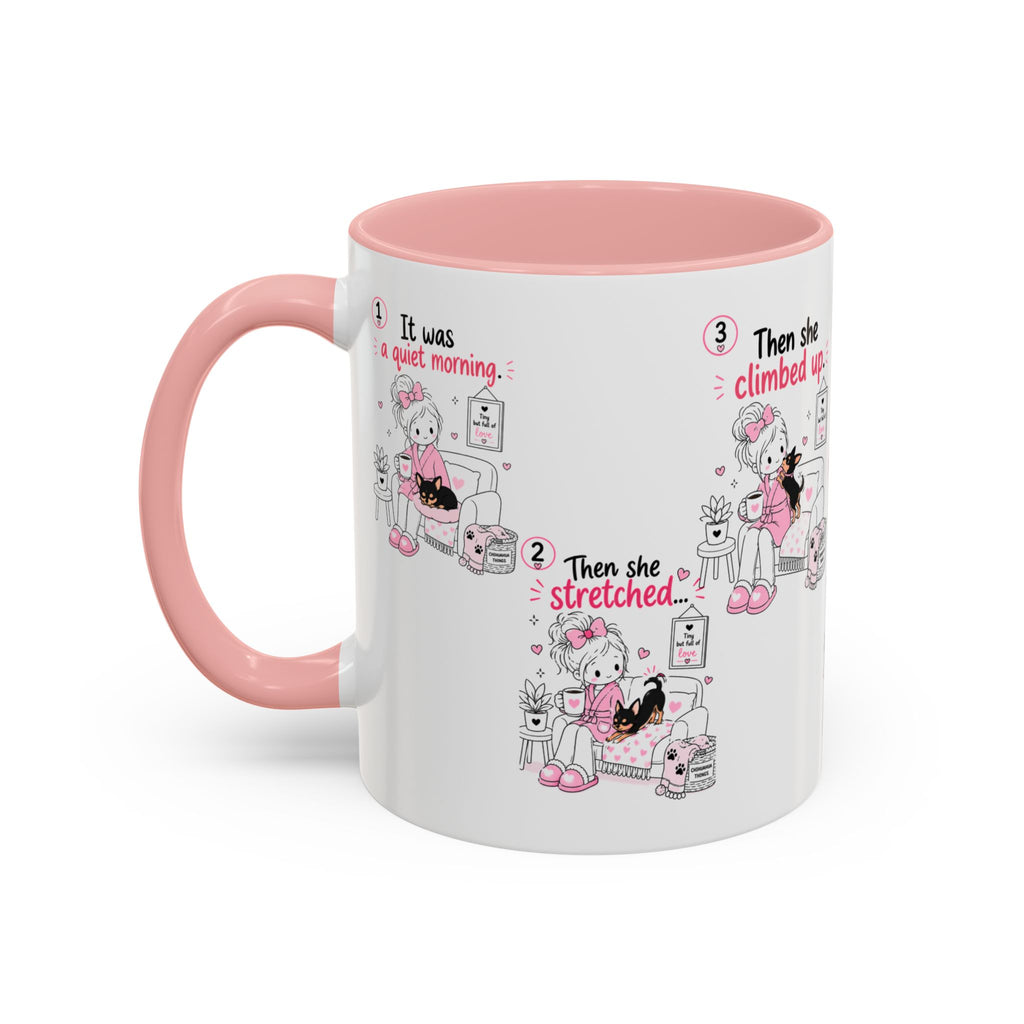 She Demands Constant Cuddles Mug | Chihuahua Mom Gift | Funny Dog Mom Coffee Cup