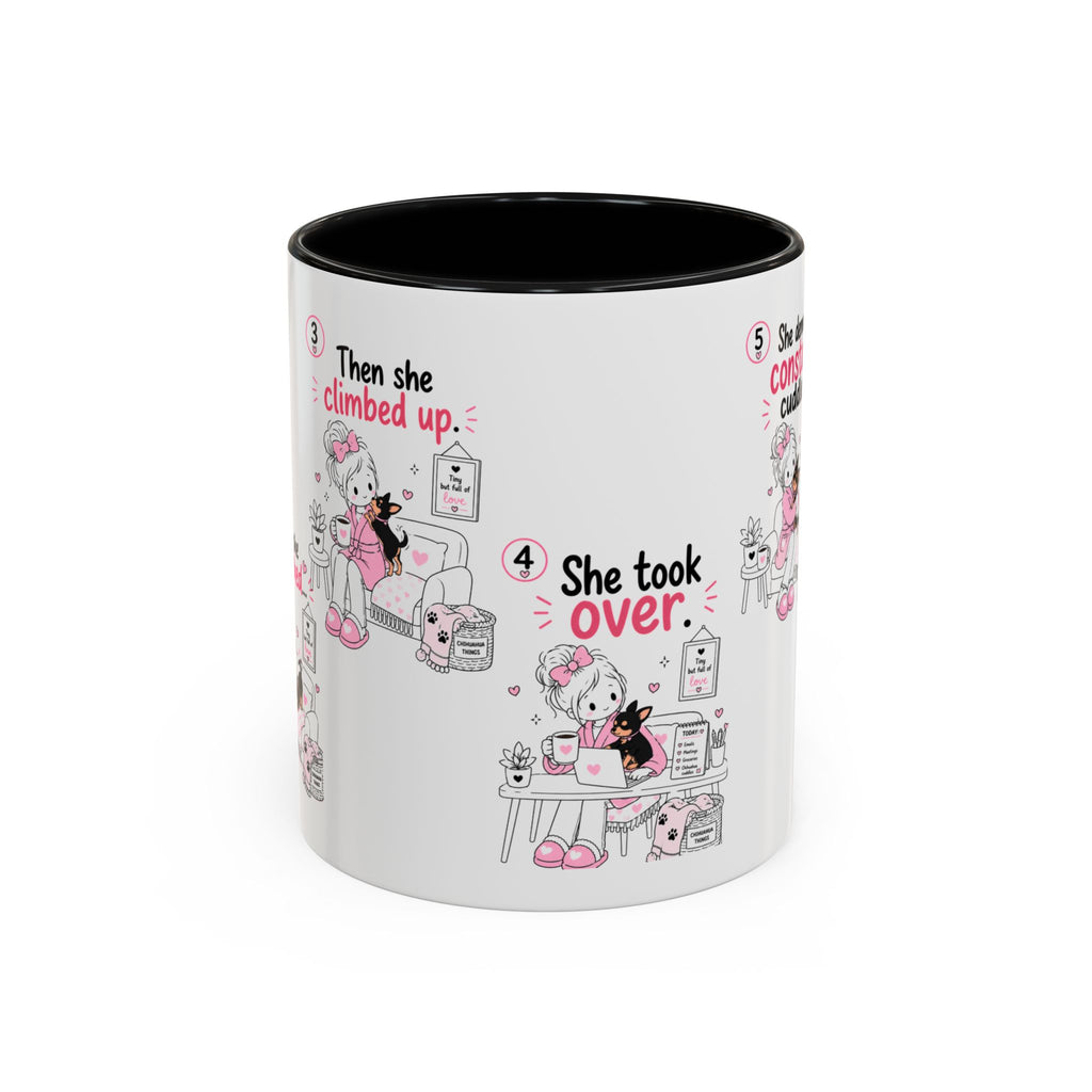 She Demands Constant Cuddles Mug | Chihuahua Mom Gift | Funny Dog Mom Coffee Cup