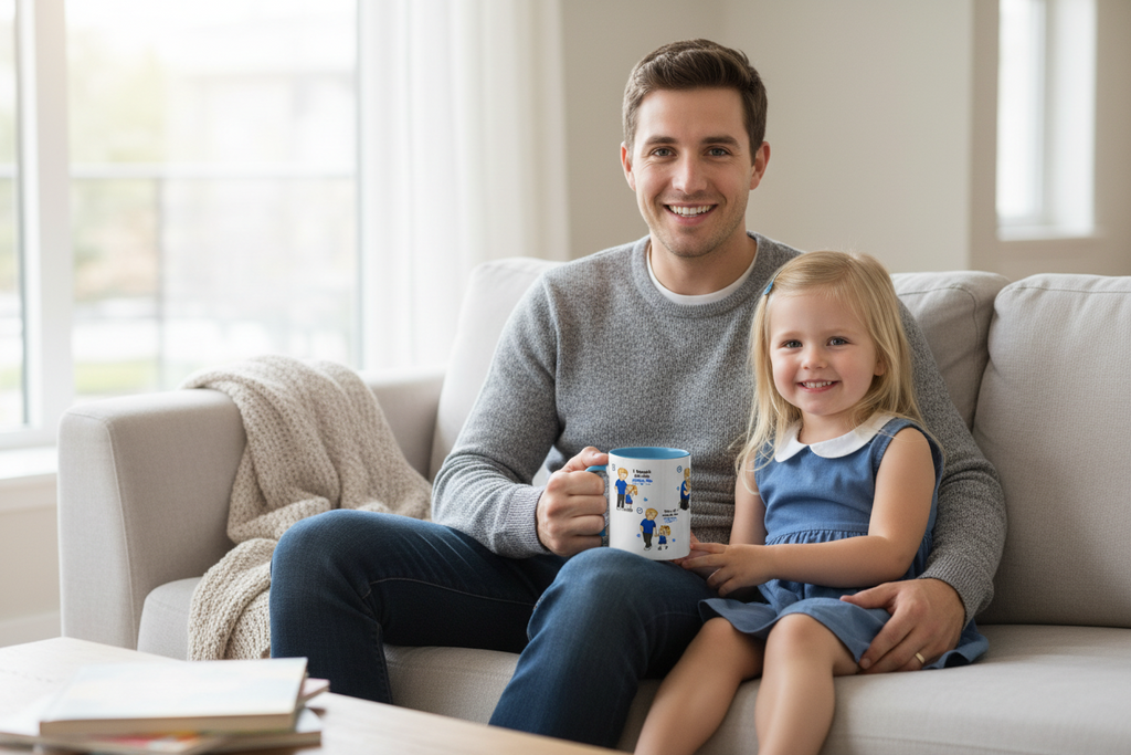 She’ll Always Be My Little Girl Mug | Father Daughter Gift | Dad Coffee Mug | Daddy Daughter Story Mug | Father’s Day Gift