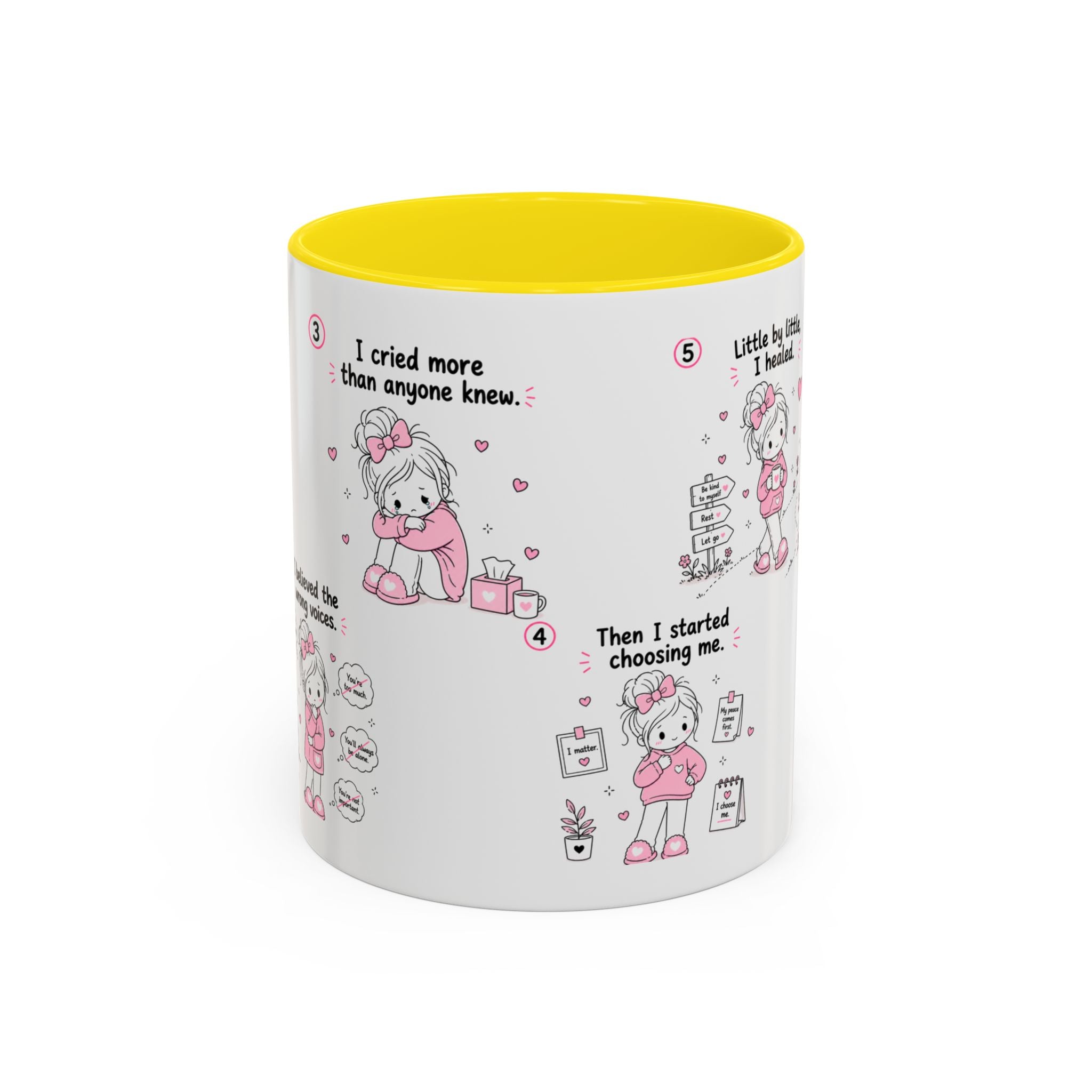 She Found Herself Again Mug Self Love Healing Journey Coffee Cup