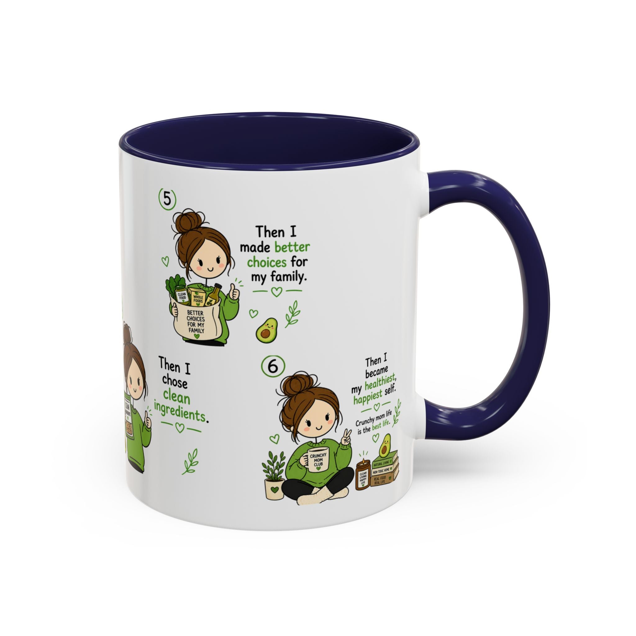 Crunchy Mom Mug | Clean Ingredients Gift