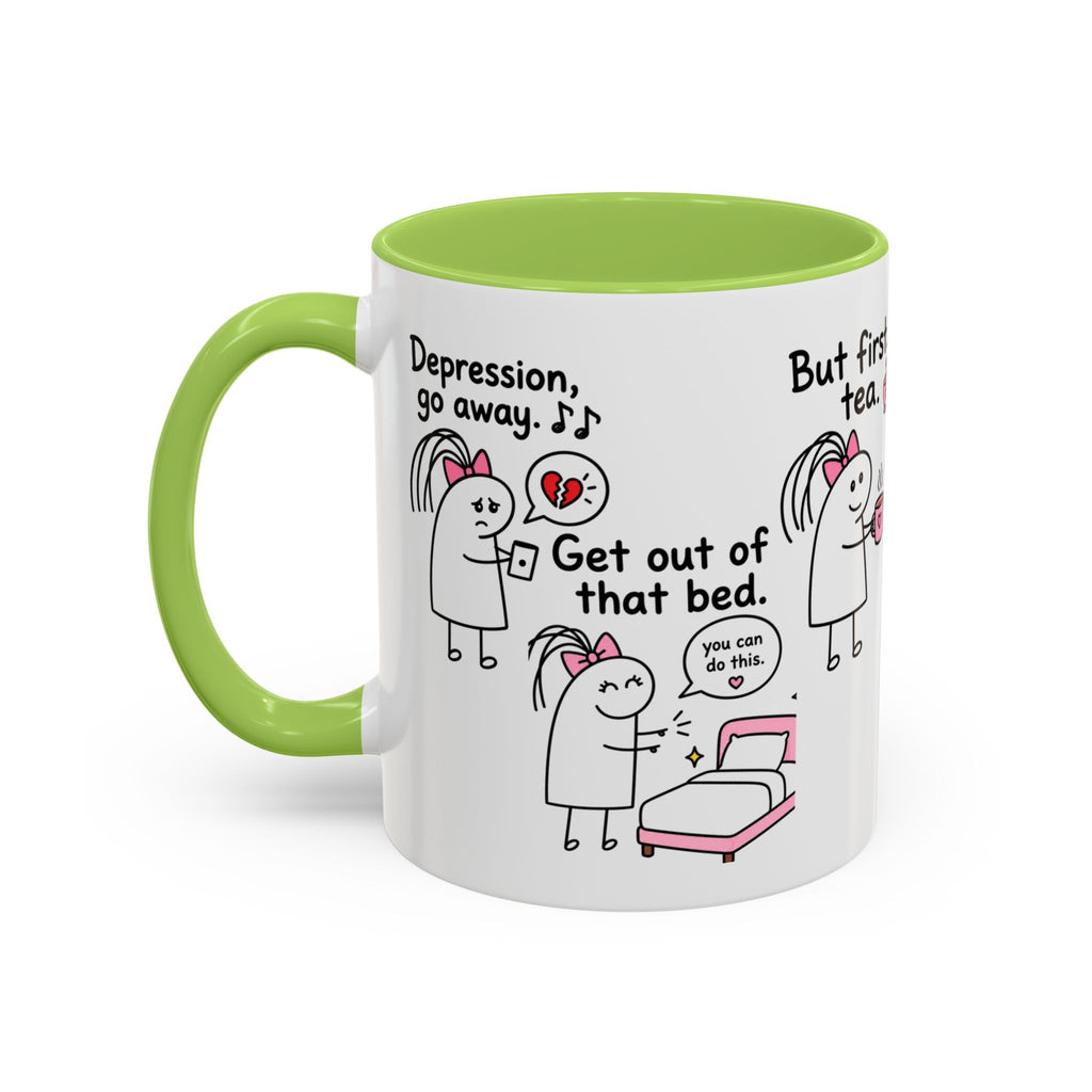 But First Tea Mug | Funny Mental Health Gift