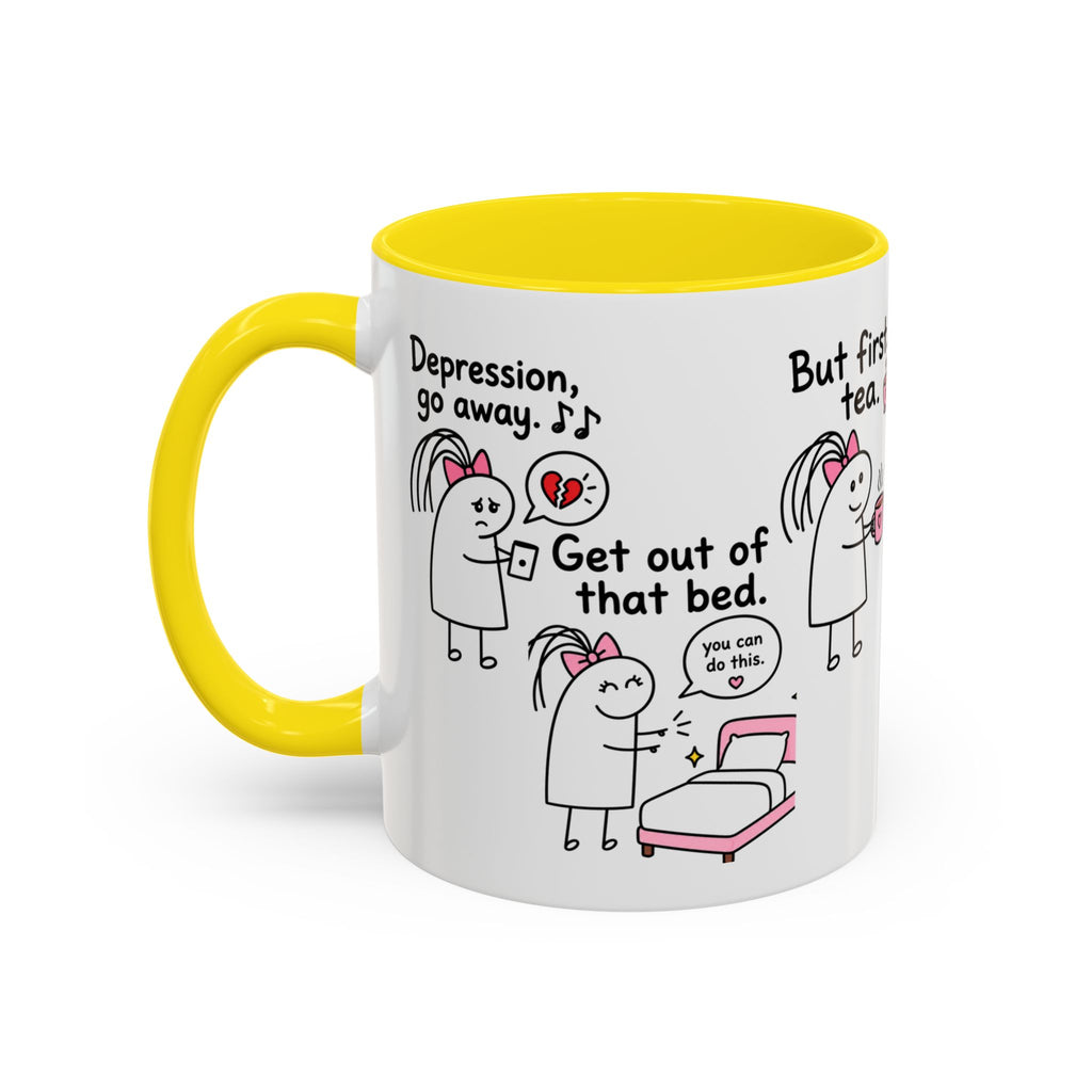 But First Tea Mug | Funny Mental Health Gift