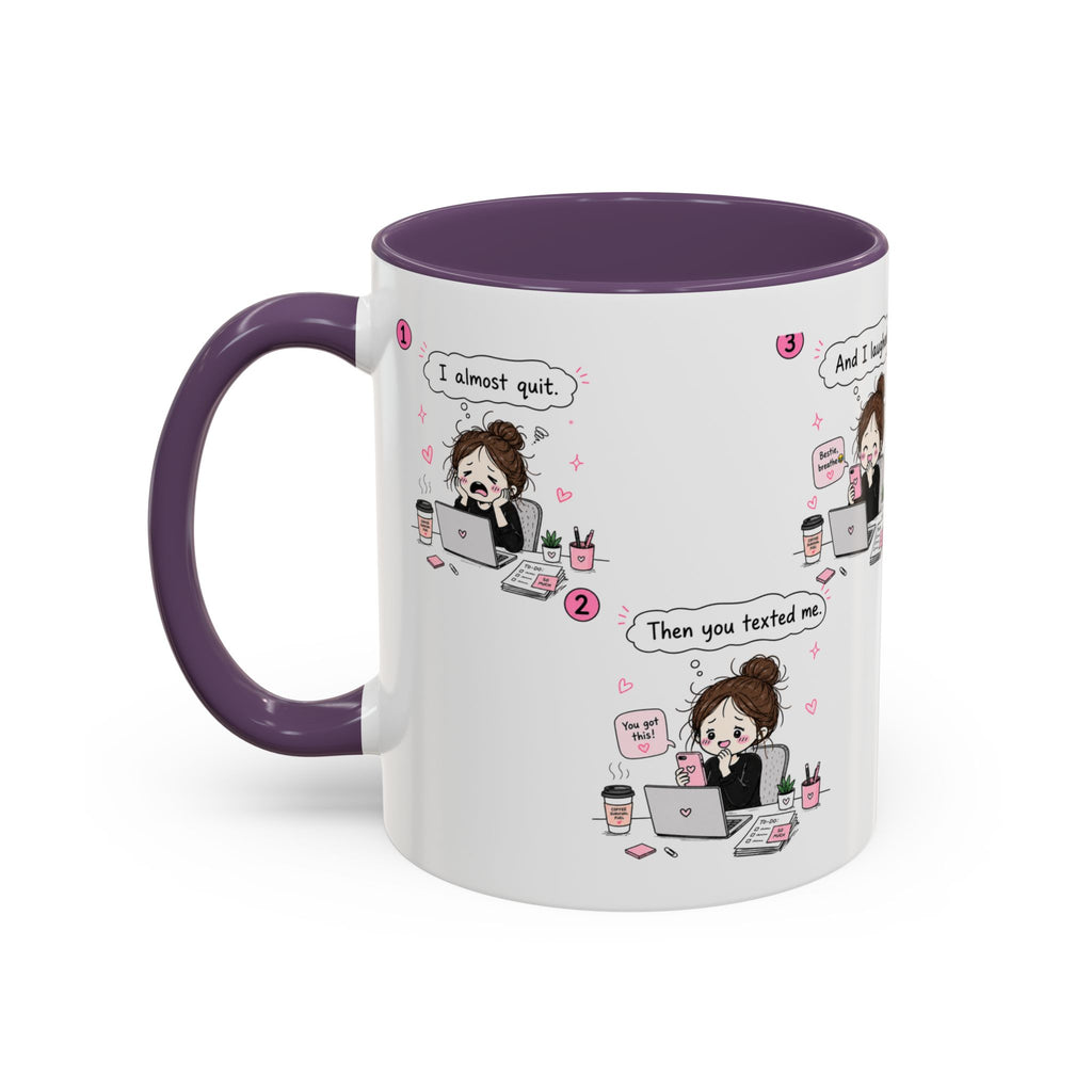 Work Bestie Coffee Mug | Funny Coworker Gift