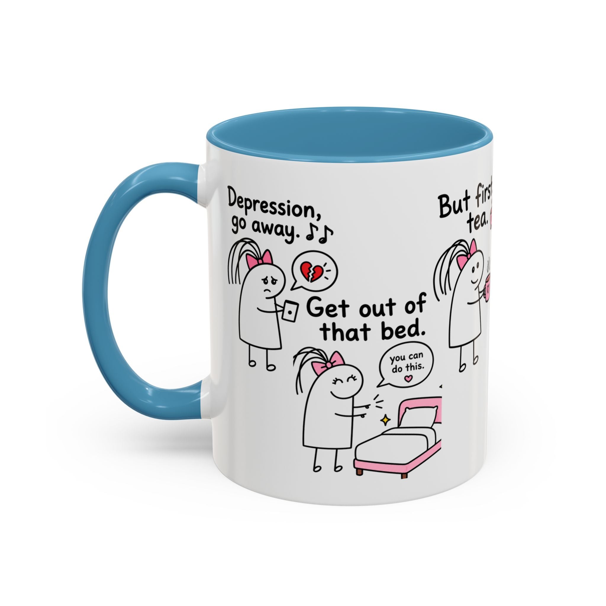 But First Tea Mug | Funny Mental Health Gift