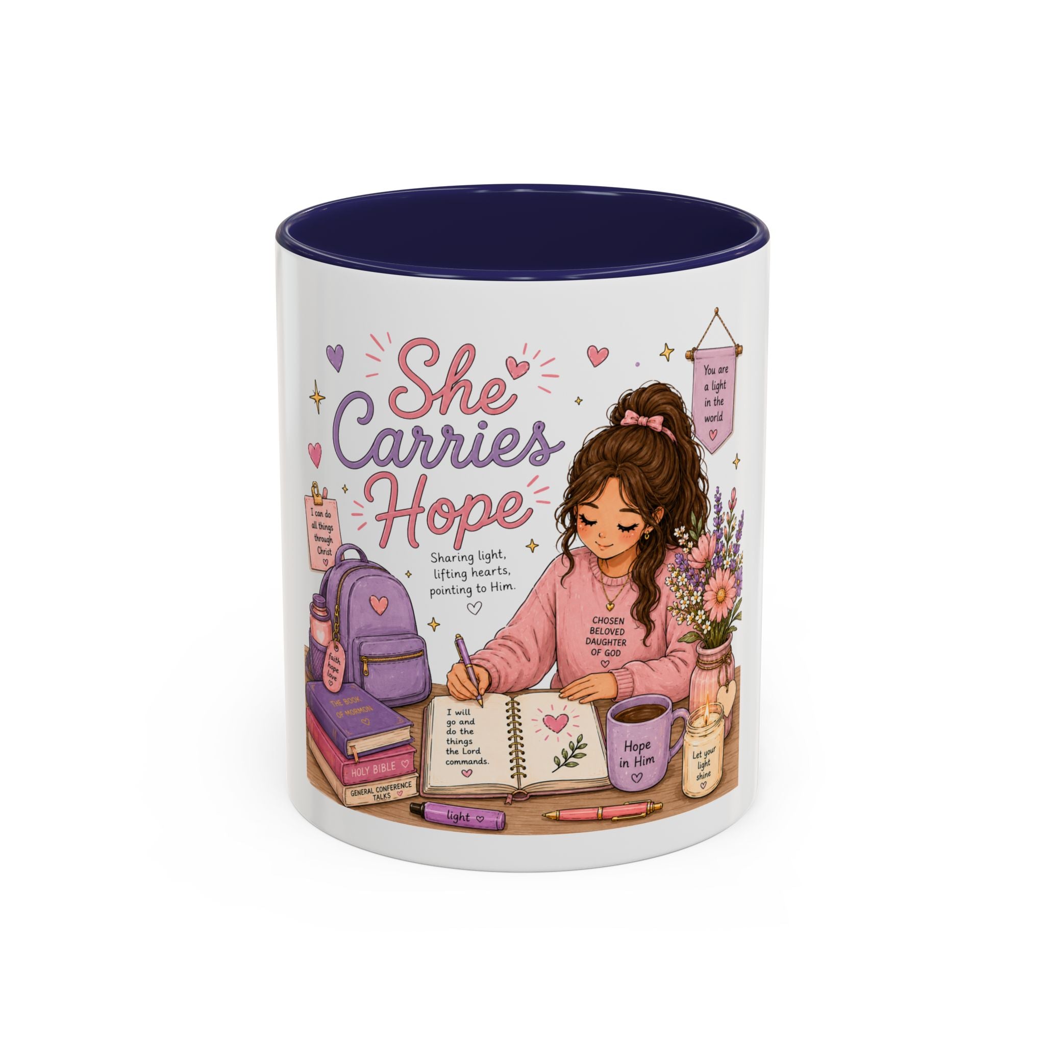 She Carries Hope Mug | LDS Young Women Gift