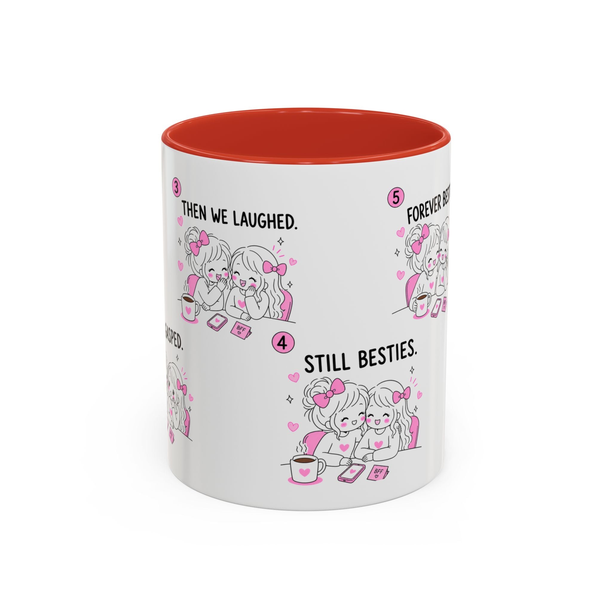 Best Friends Mug | Funny Bestie Gift | Cute Friendship Coffee Mug