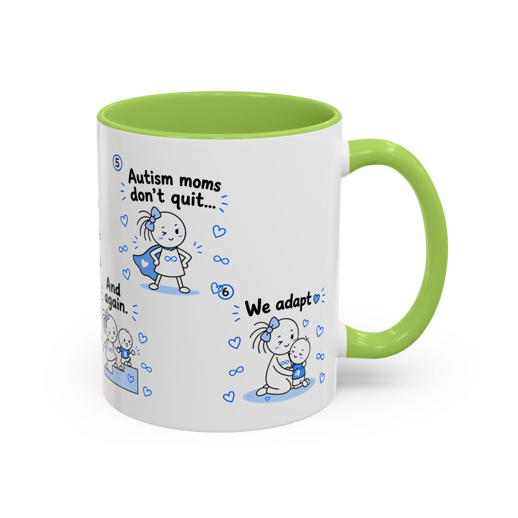 Autism Moms Don’t Quit Mug | Autism Mom Gift
