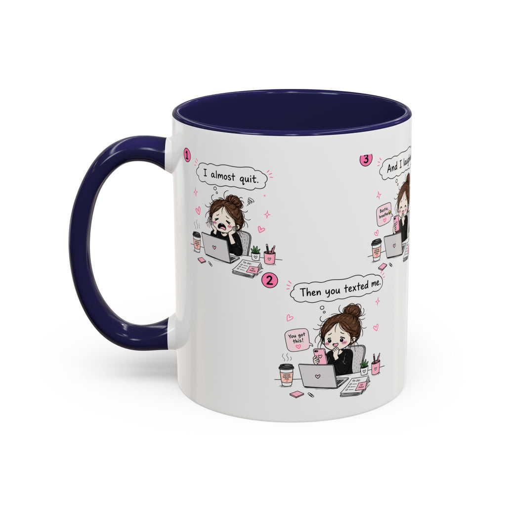 Work Bestie Coffee Mug | Funny Coworker Gift