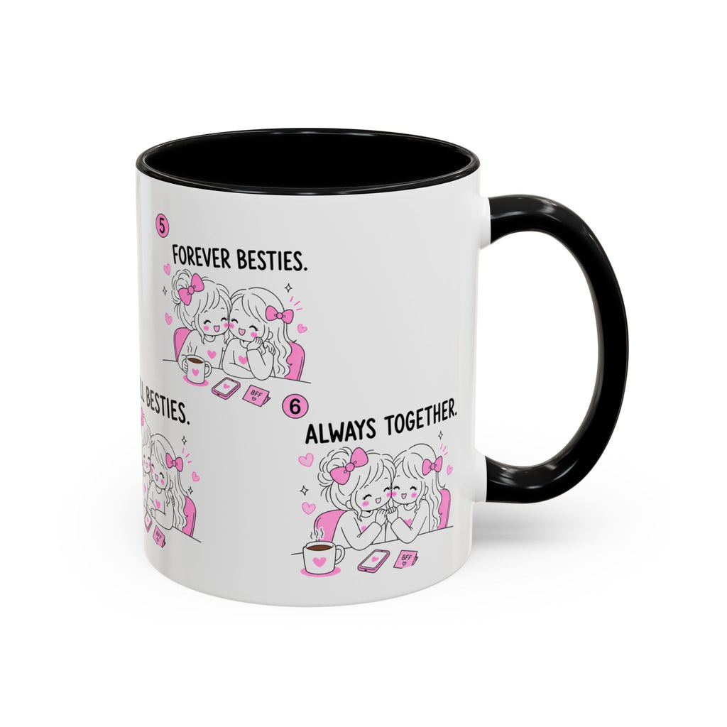 Best Friends Mug | Funny Bestie Gift | Cute Friendship Coffee Mug