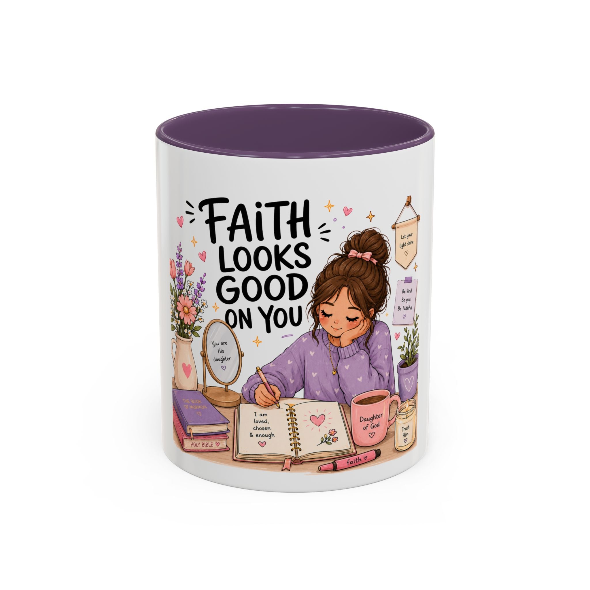 Faith Looks Good On You Mug | LDS Young Women Gift