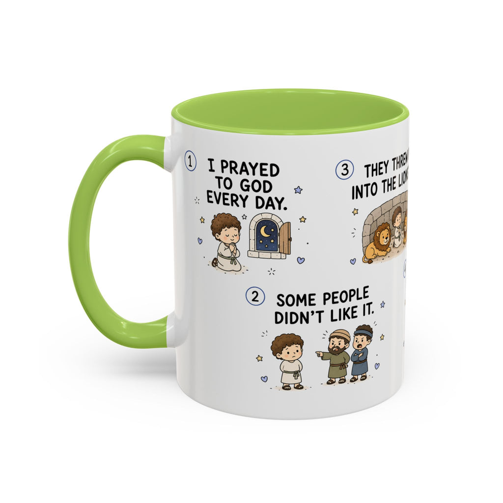 Daniel and the Lions’ Den Mug | Bible Story Gift