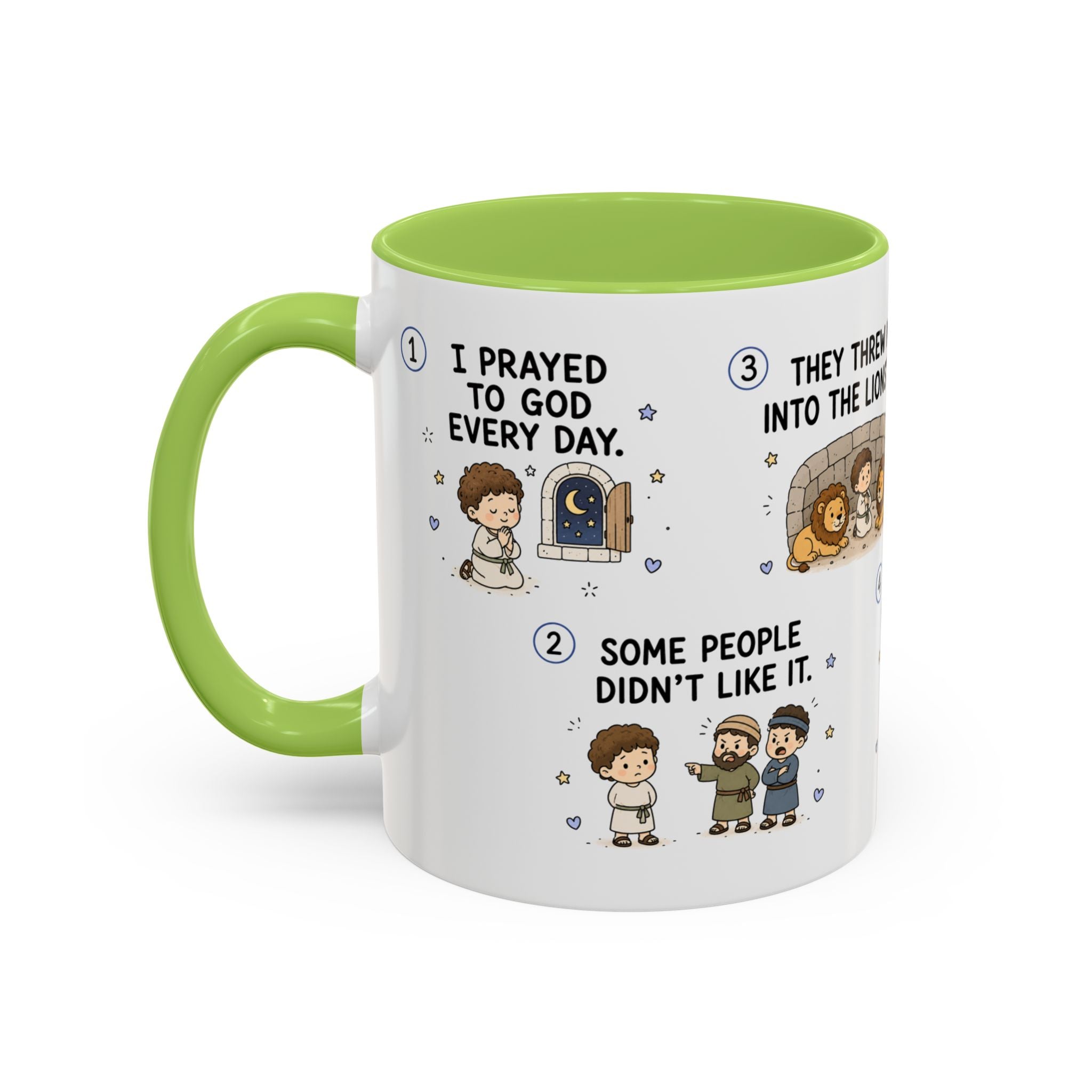Daniel and the Lions’ Den Mug | Bible Story Gift