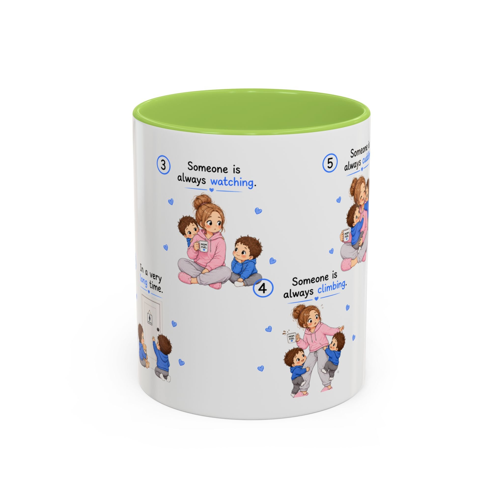 Someone Is Always Cuddling Mug | Twin Mom Gift