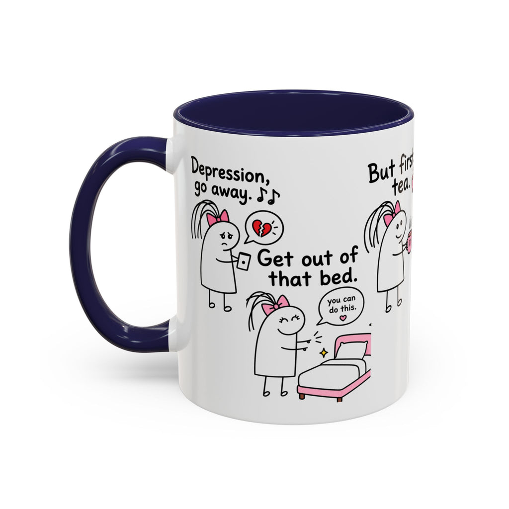 But First Tea Mug | Funny Mental Health Gift