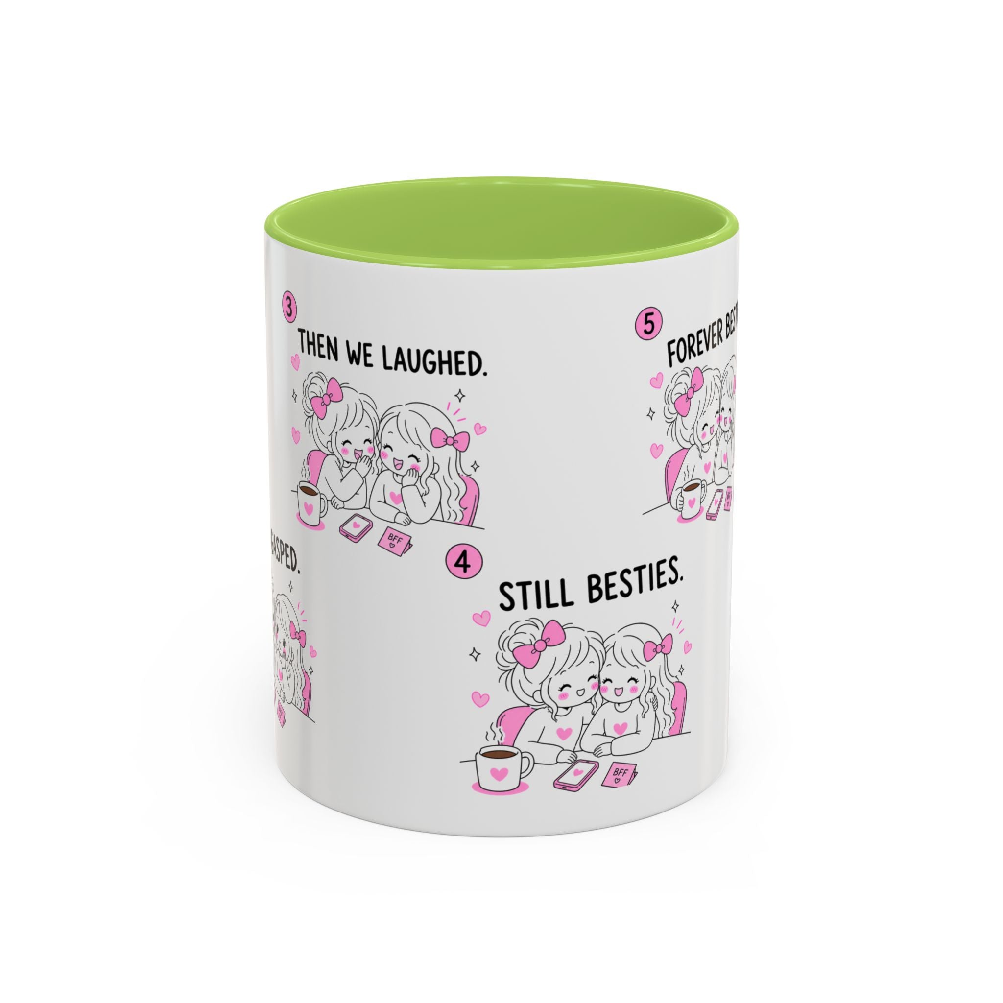 Best Friends Mug | Funny Bestie Gift | Cute Friendship Coffee Mug