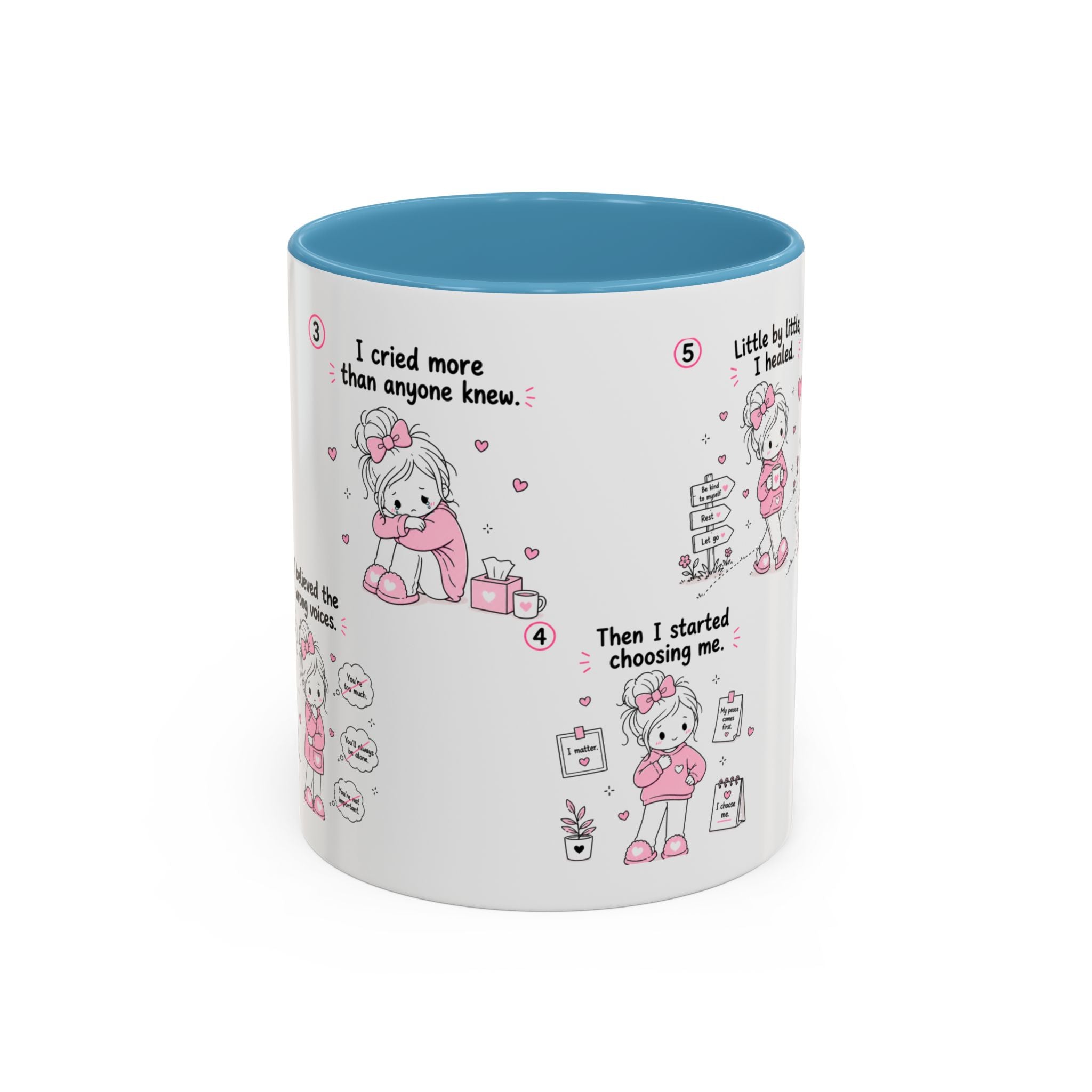 She Found Herself Again Mug Self Love Healing Journey Coffee Cup