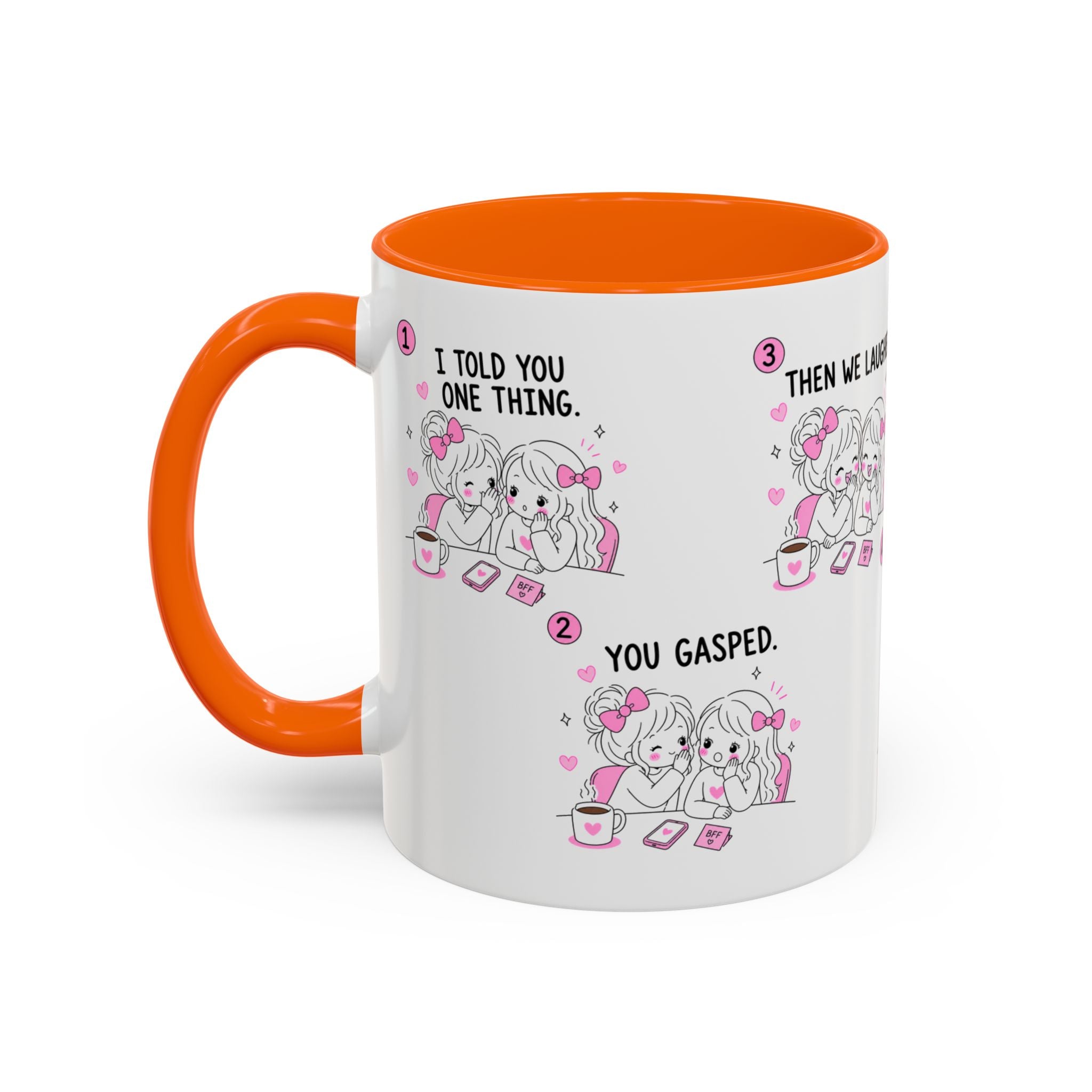 Best Friends Mug | Funny Bestie Gift | Cute Friendship Coffee Mug