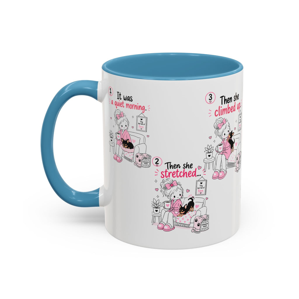 She Demands Constant Cuddles Mug | Chihuahua Mom Gift | Funny Dog Mom Coffee Cup
