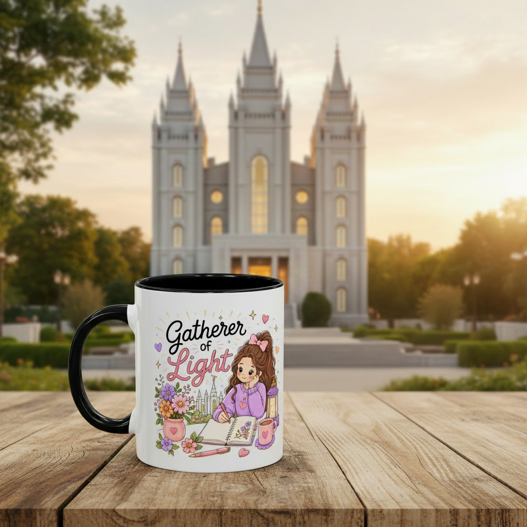 Gatherer of Light Mug | LDS Young Women Gift