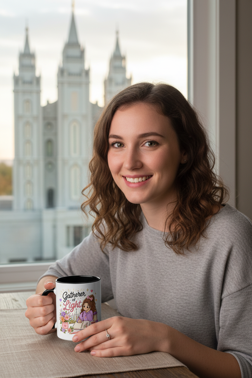 Gatherer of Light Mug | LDS Young Women Gift