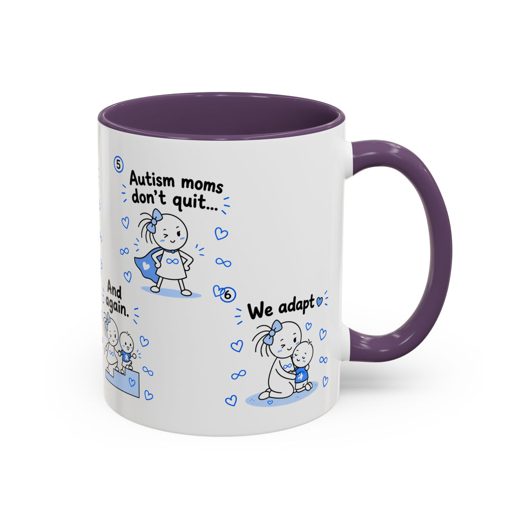 Autism Moms Don’t Quit Mug | Autism Mom Gift