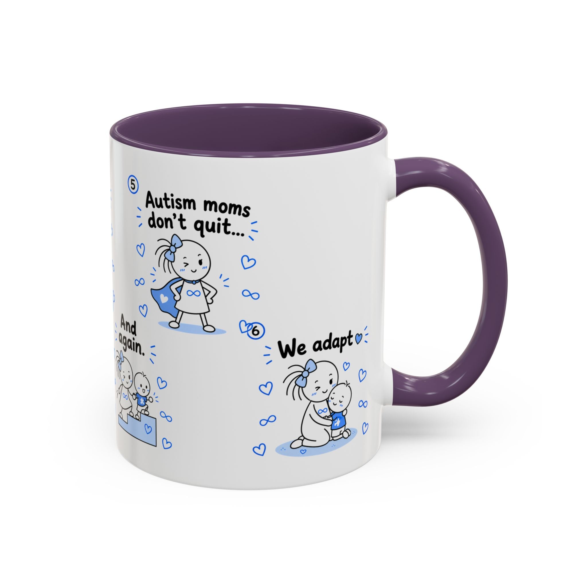 Autism Moms Don’t Quit Mug | Autism Mom Gift