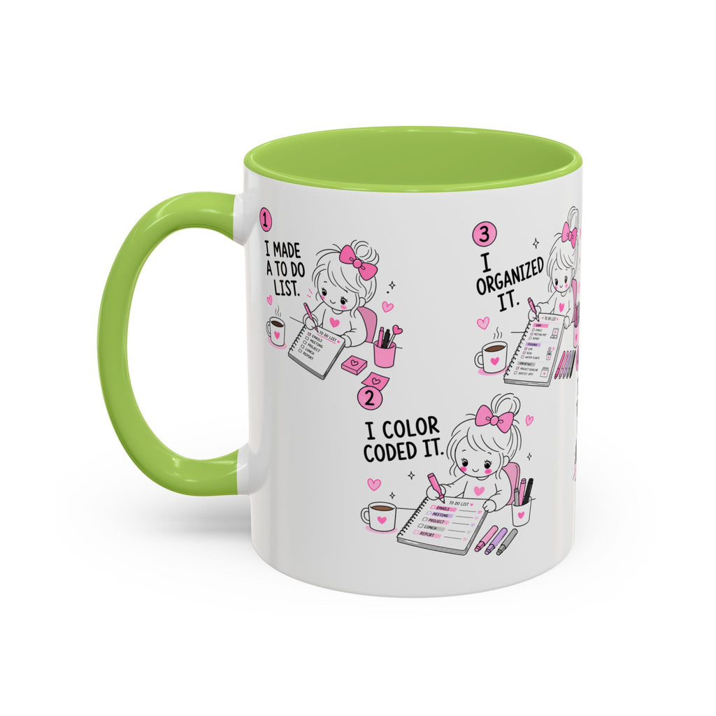 To Do List Mug | Cute Planner Girl Gift