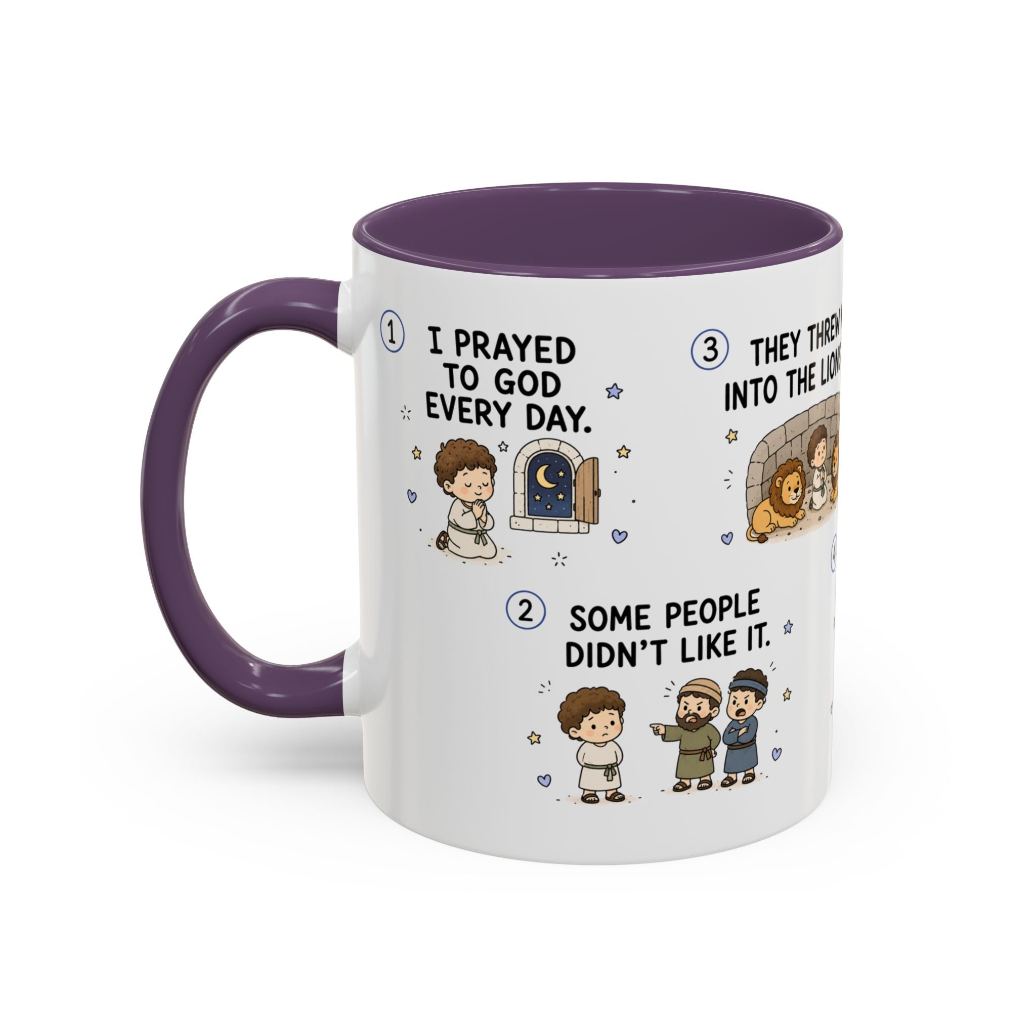 Daniel and the Lions’ Den Mug | Bible Story Gift