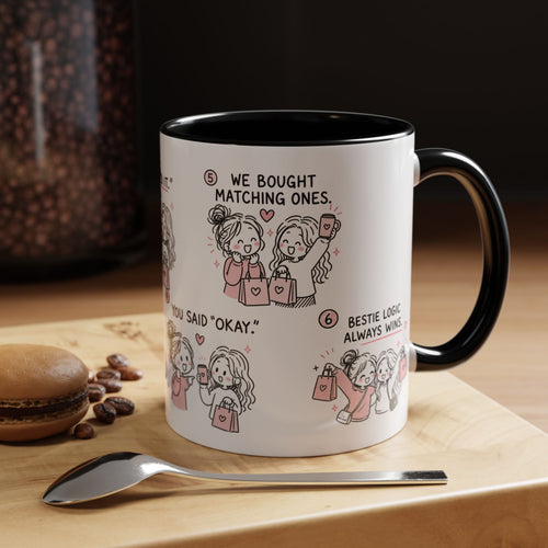 Bestie Shopping Trip Coffee Mug | Funny Best Friend Gift