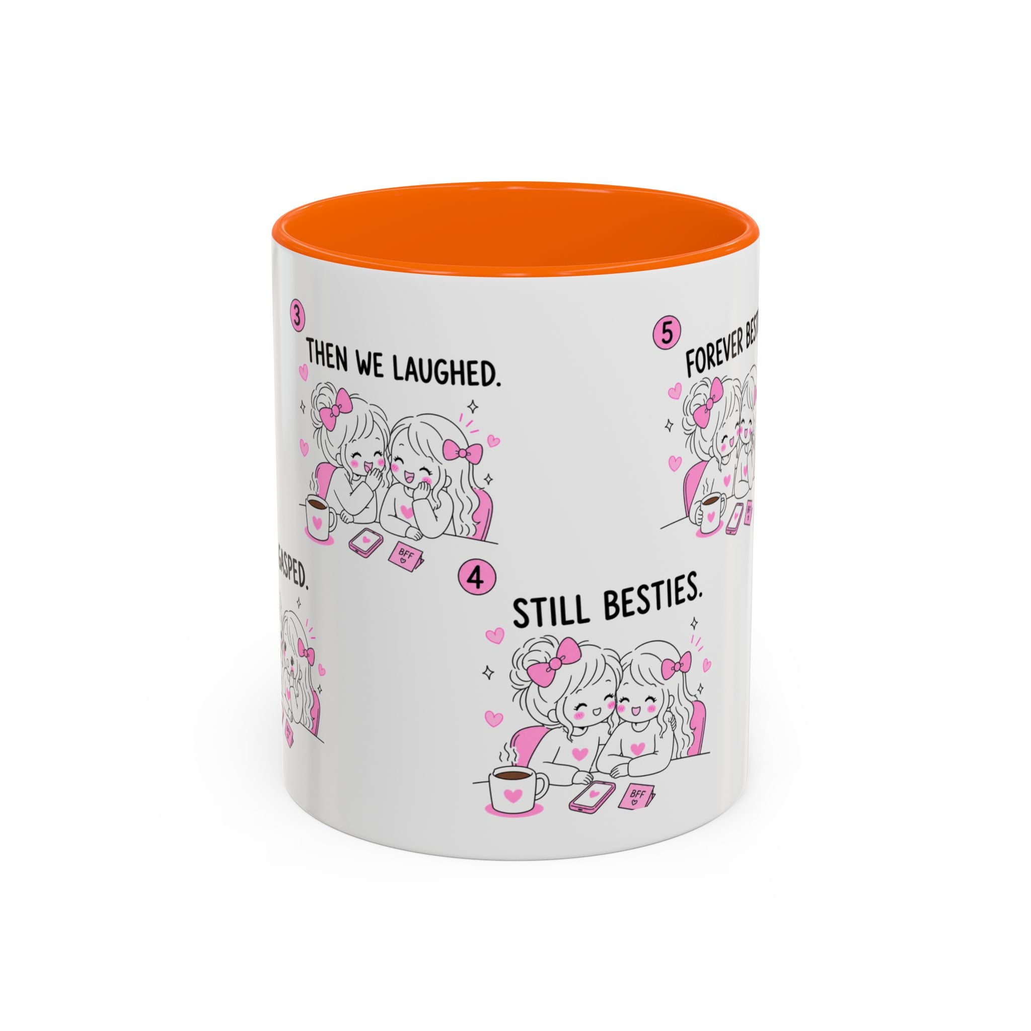 Best Friends Mug | Funny Bestie Gift | Cute Friendship Coffee Mug