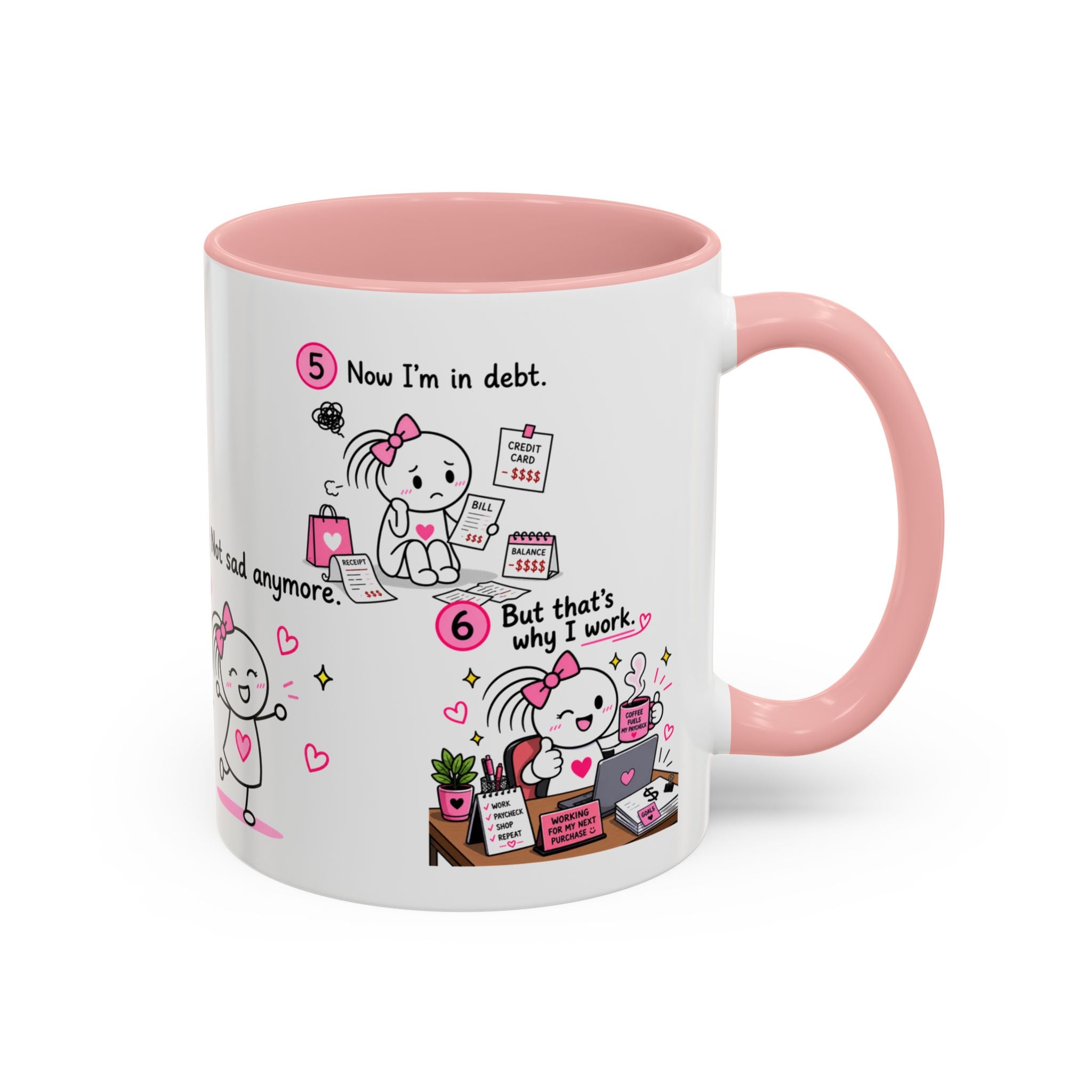 Retail Therapy Mug | Self Care Shopping Gift
