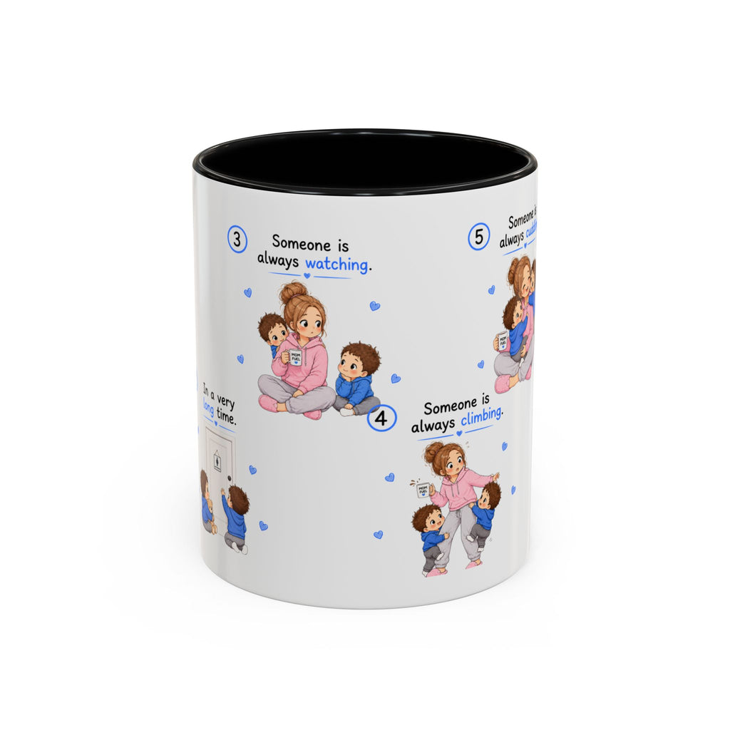 Someone Is Always Cuddling Mug | Twin Mom Gift