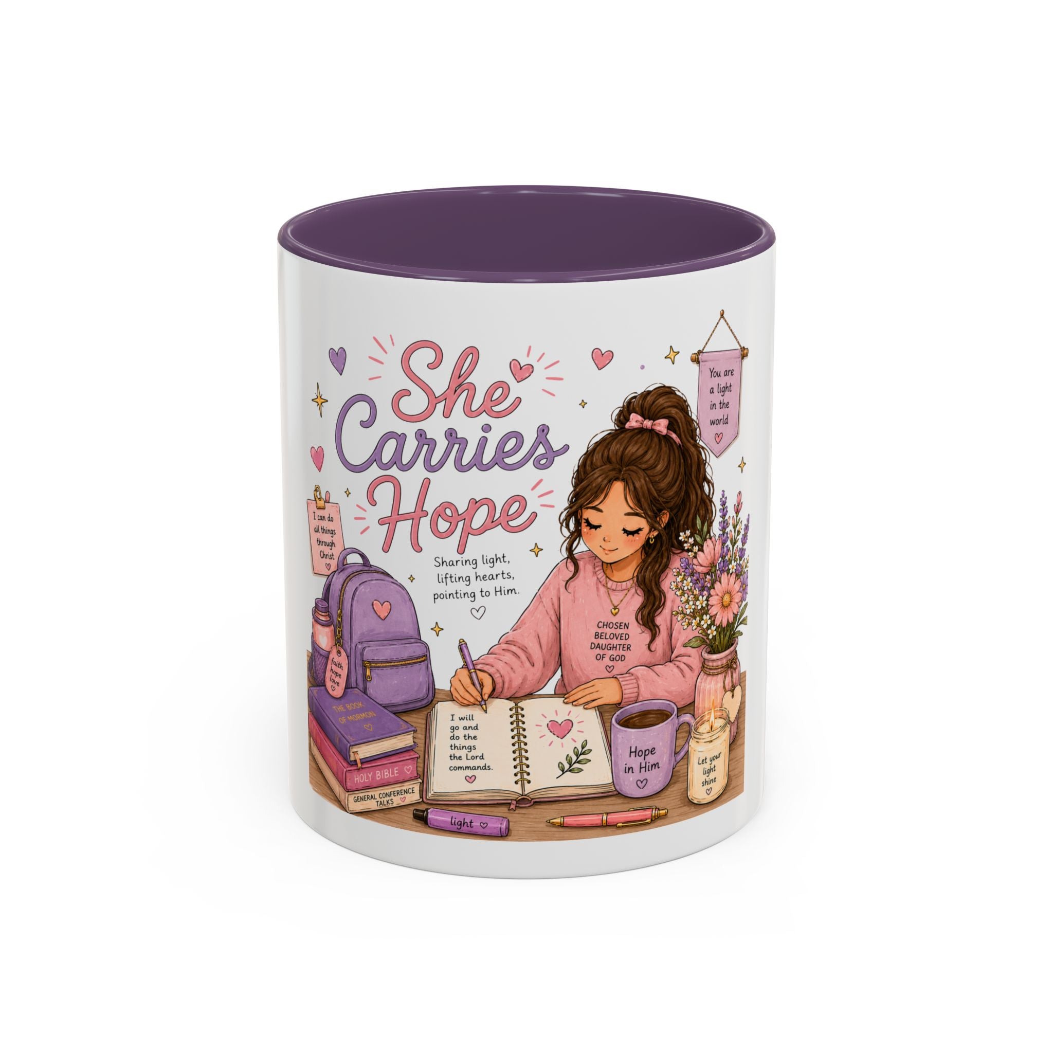 She Carries Hope Mug | LDS Young Women Gift