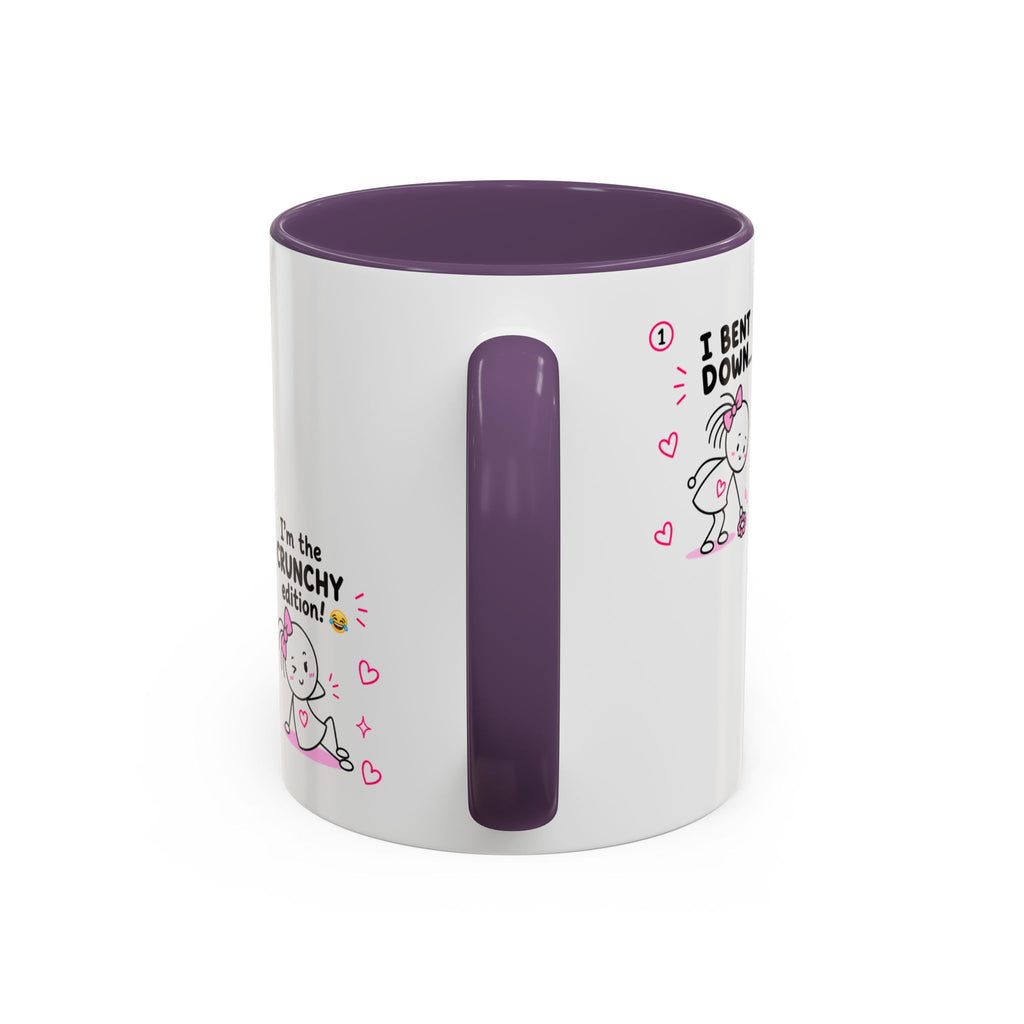 Crunchy Girl Mug | Funny Spine Puns Gift