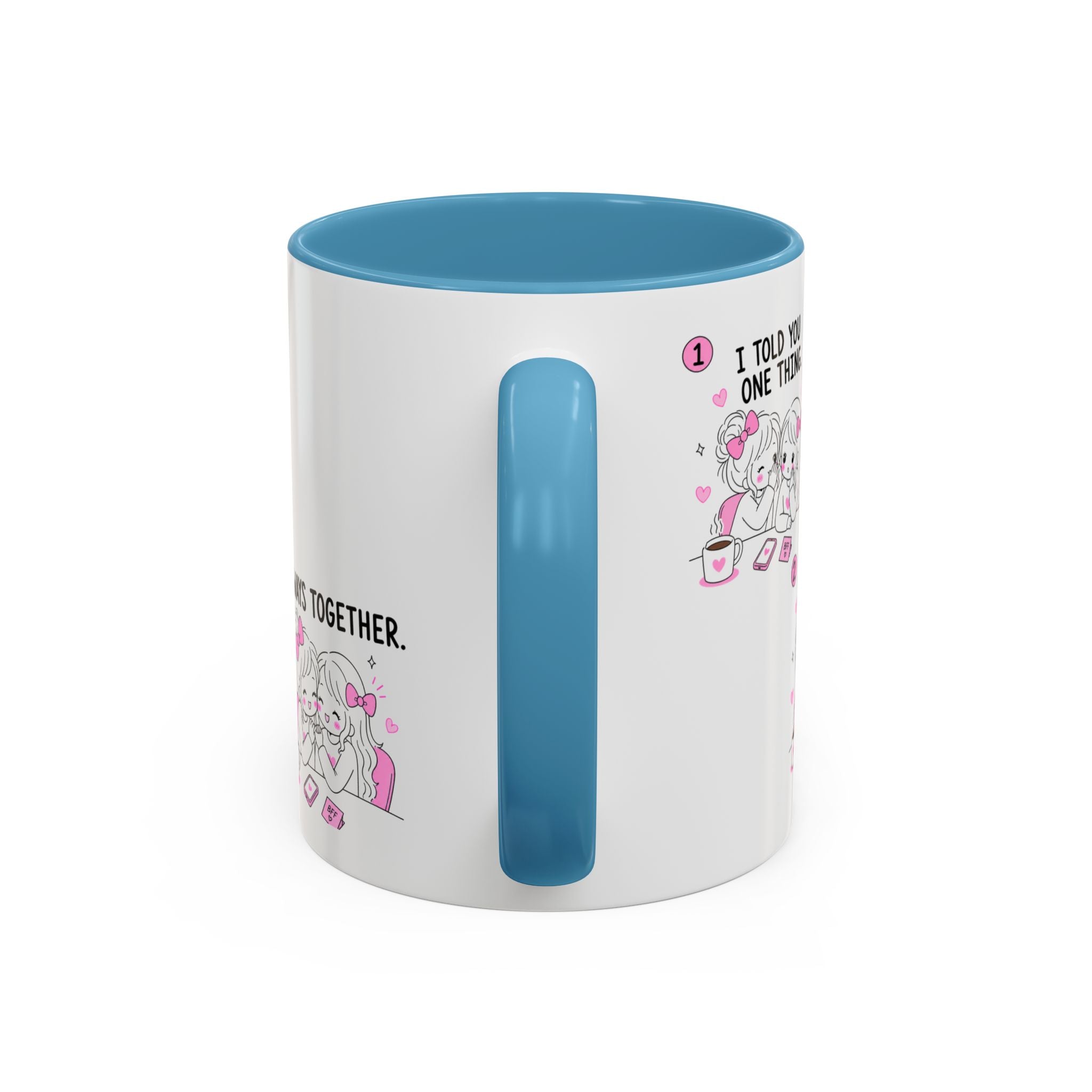 Best Friends Mug | Funny Bestie Gift | Cute Friendship Coffee Mug
