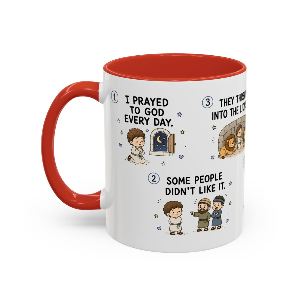 Daniel and the Lions’ Den Mug | Bible Story Gift