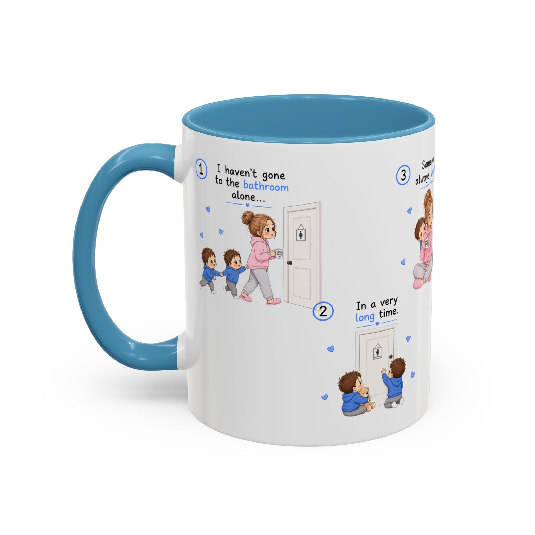 Someone Is Always Cuddling Mug | Twin Mom Gift