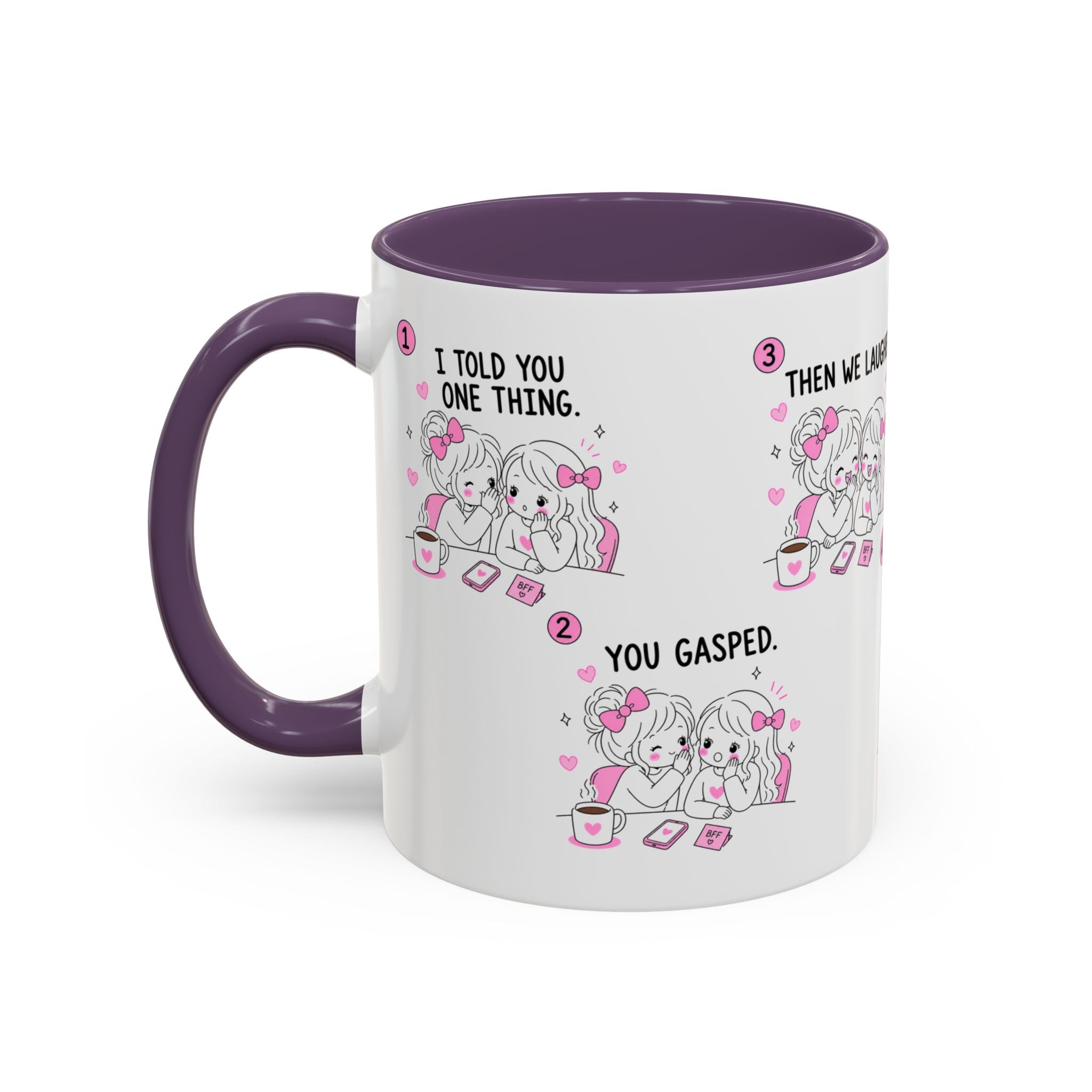 Best Friends Mug | Funny Bestie Gift | Cute Friendship Coffee Mug