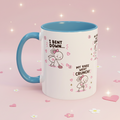 Crunchy Girl Mug | Funny Body Aches Coffee Cup | Self Care Gift
