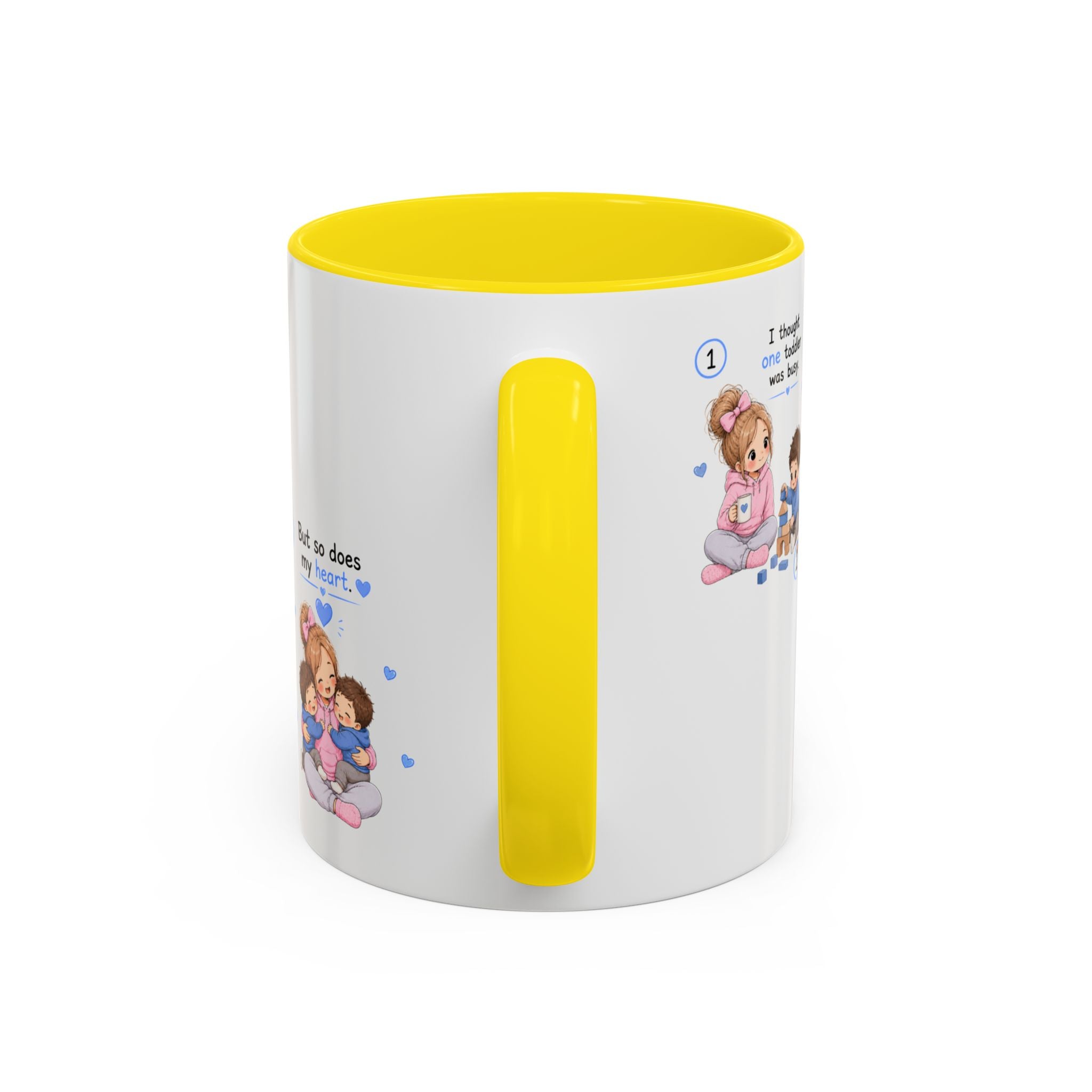 Twin Mom Mug Double the Chaos Double the Love Coffee Cup