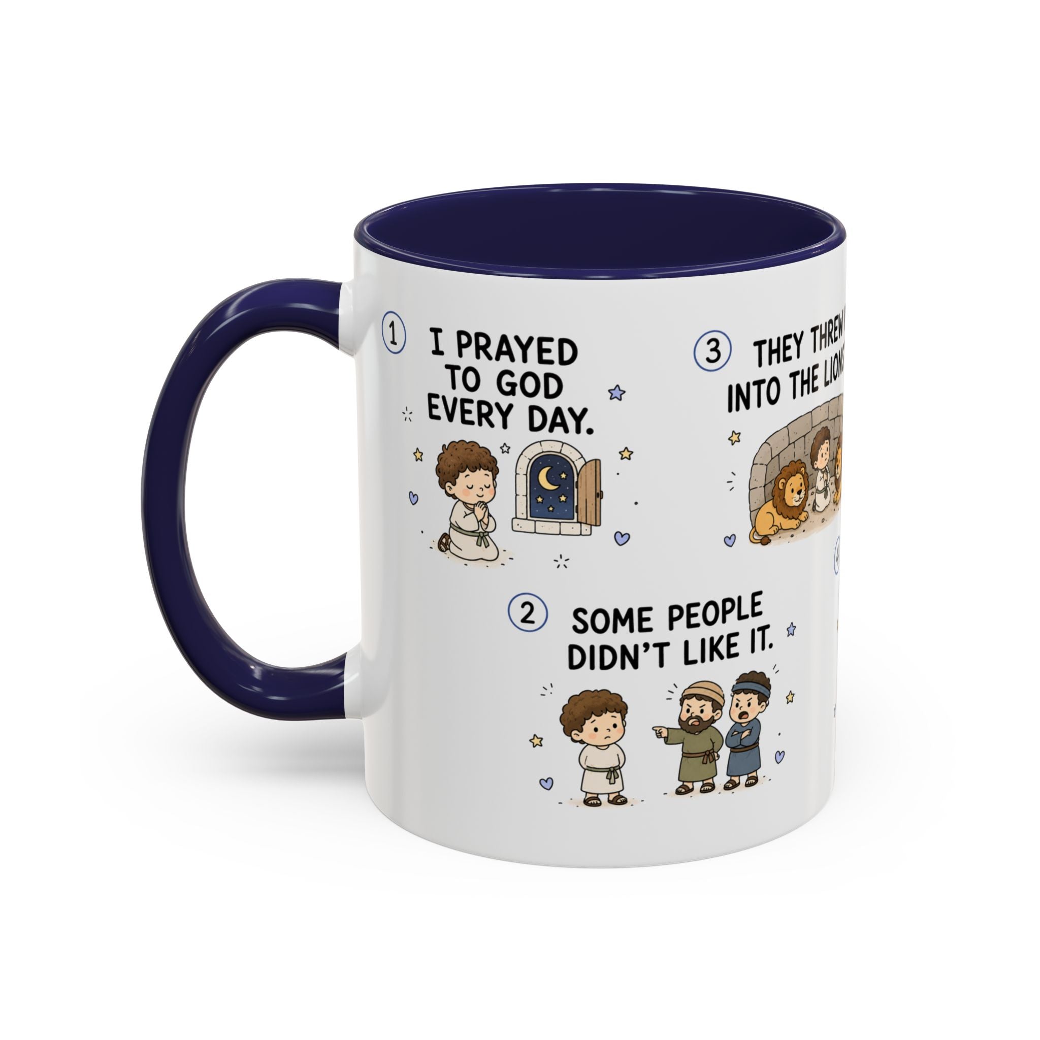 Daniel and the Lions’ Den Mug | Bible Story Gift