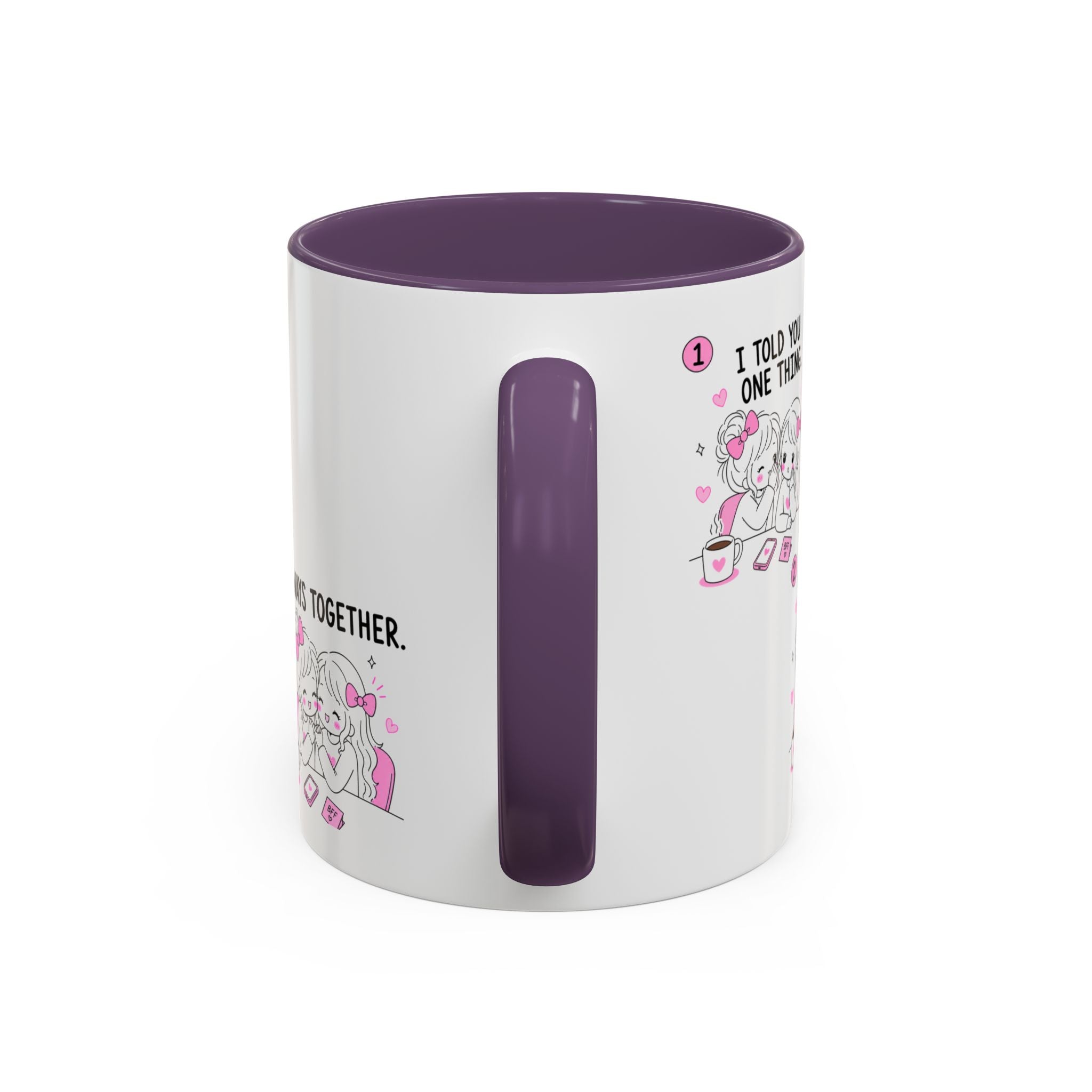 Best Friends Mug | Funny Bestie Gift | Cute Friendship Coffee Mug
