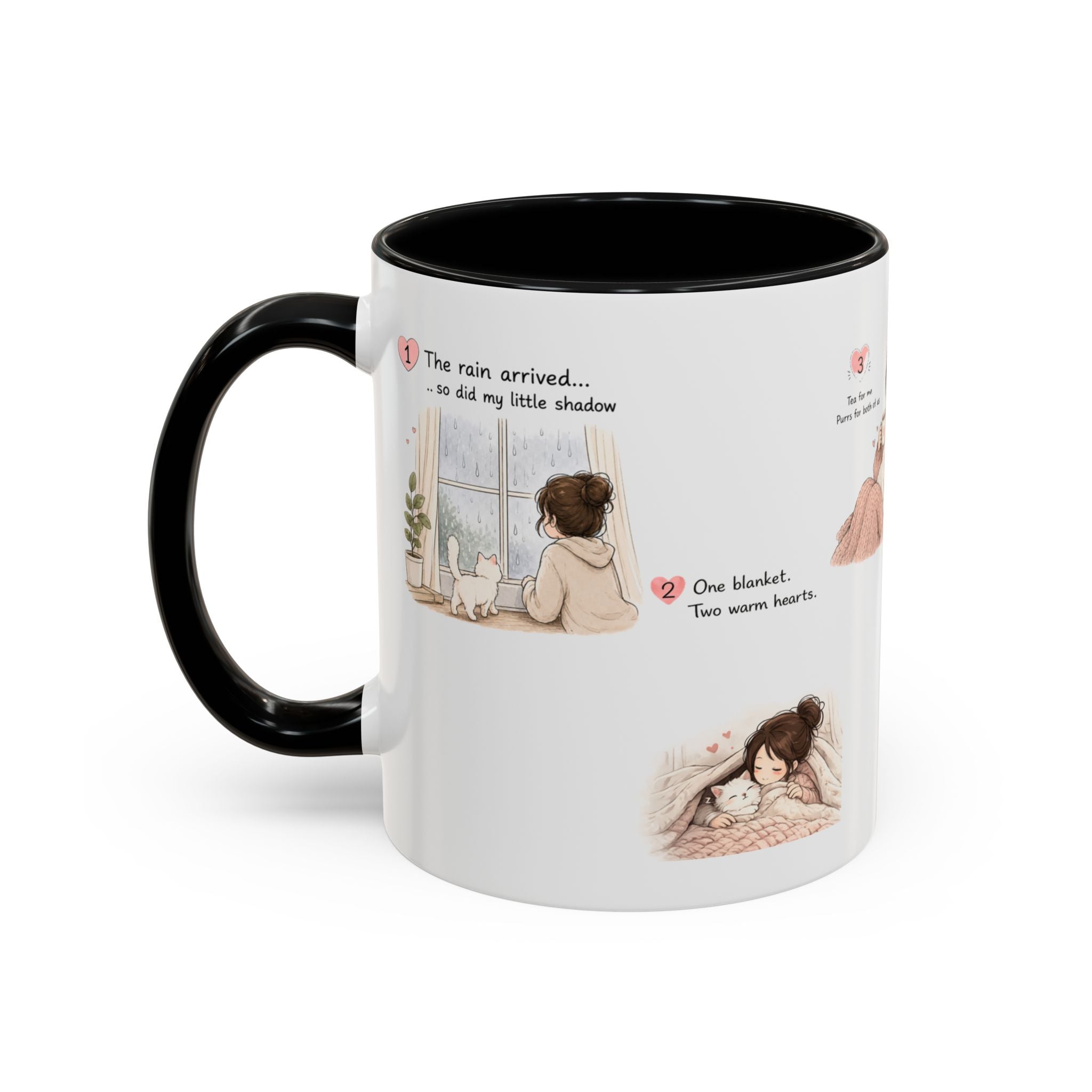 Cozy Self-Care Routine Mug | Cute Self Care Coffee Mug | Cozy Morning Gift | Doodle Story Mug | Healing Slowly Club
