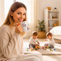 Double the Chaos, Double the Love Mug | Funny Gift for Twin Moms