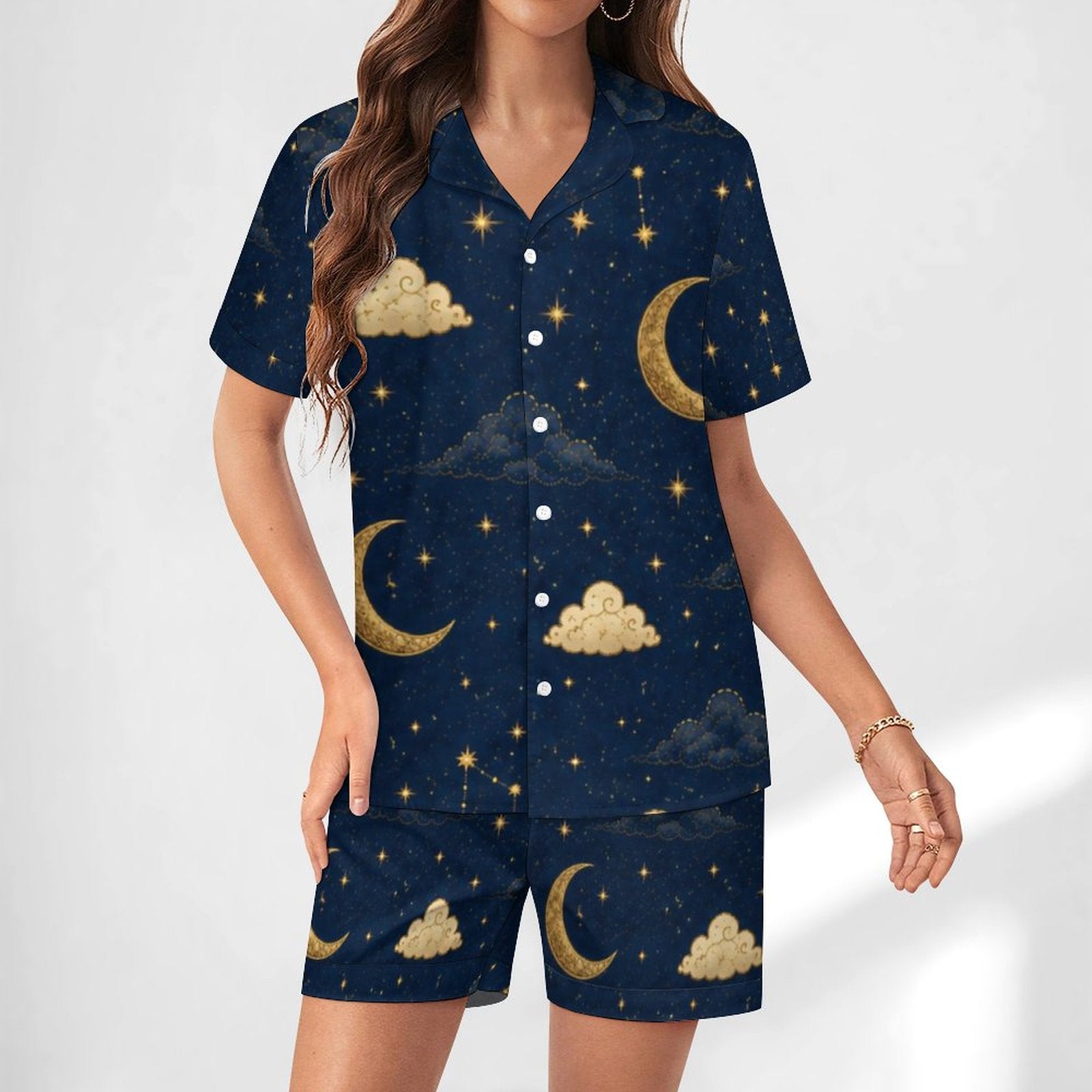 Moonlight Bestie Satin Pajama Set