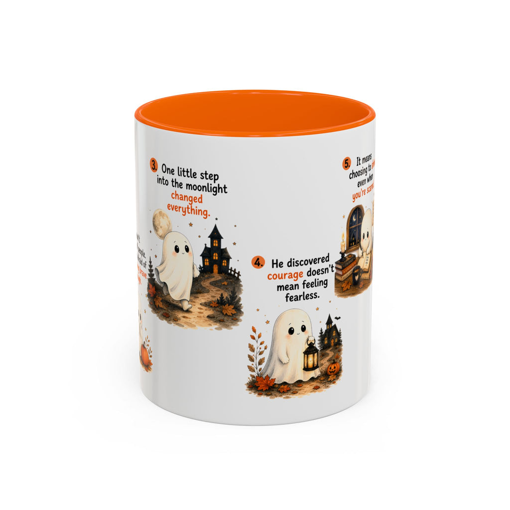 Ghost Story Halloween Mug | Cute Fall Coffee Mug | Cozy Autumn Gift | 11 oz Ceramic Cup