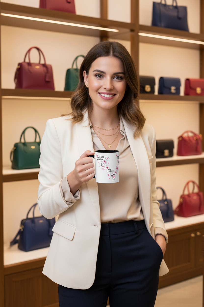 Retail Therapy Mug | Funny Shopping Gift for Shopaholics