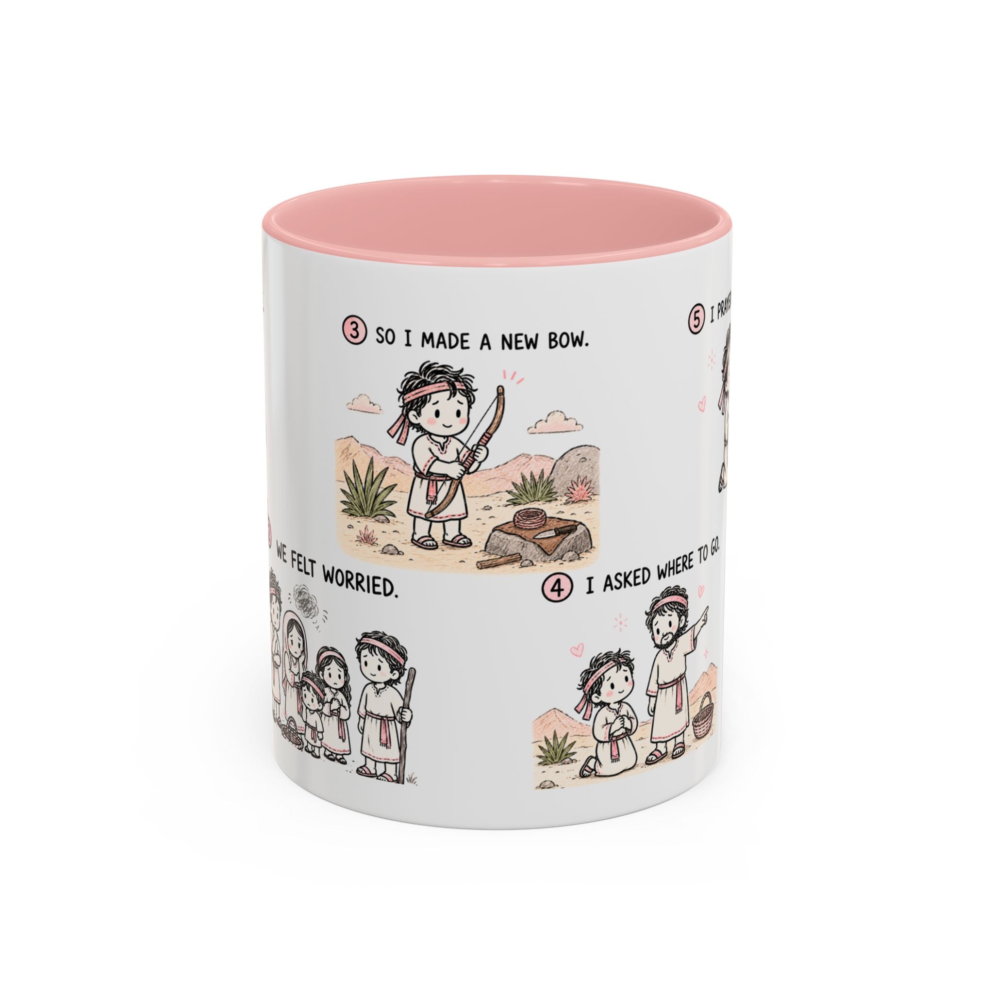 Nephi New Bow Mug | Book of Mormon Faith Gift