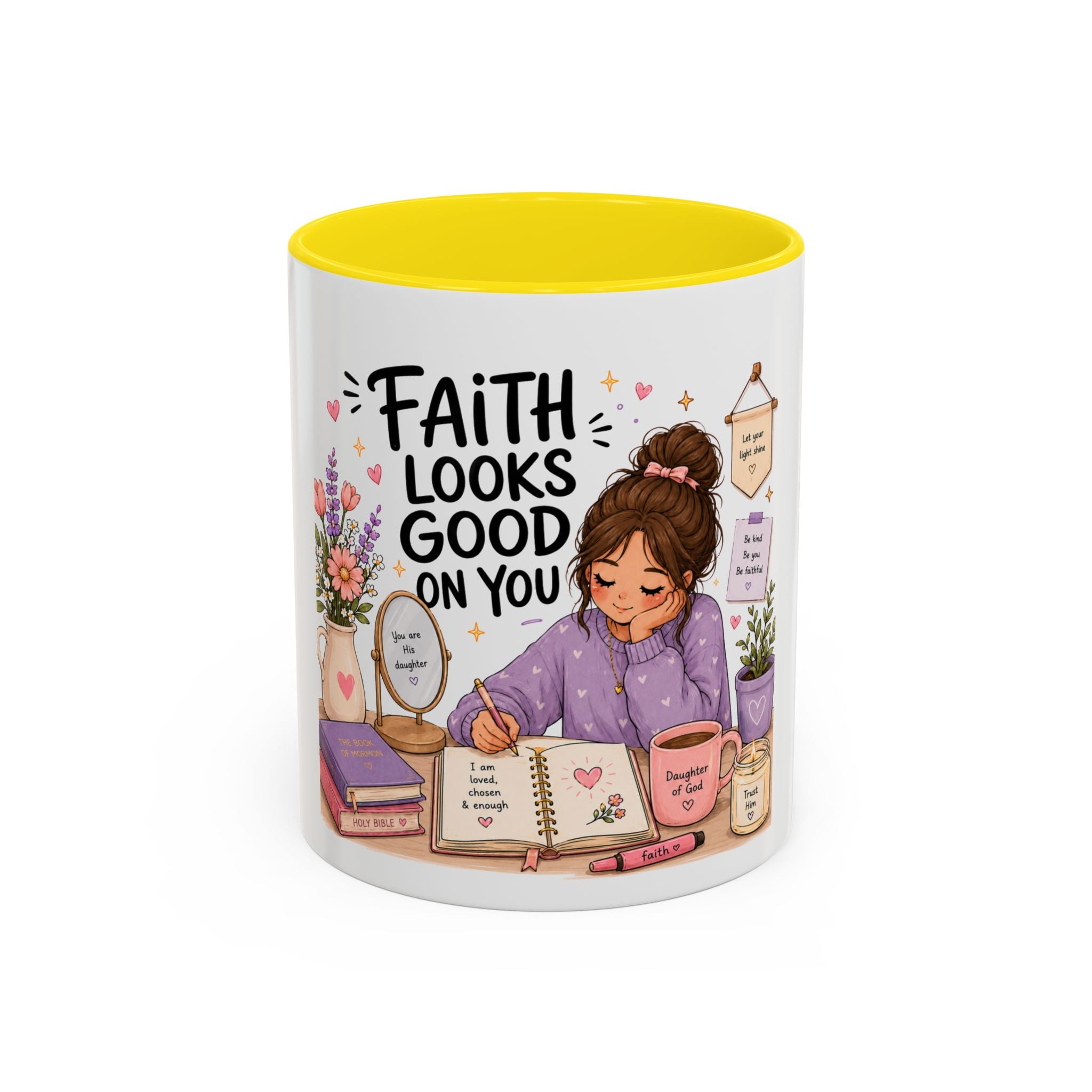 Faith Looks Good On You Mug | LDS Young Women Gift